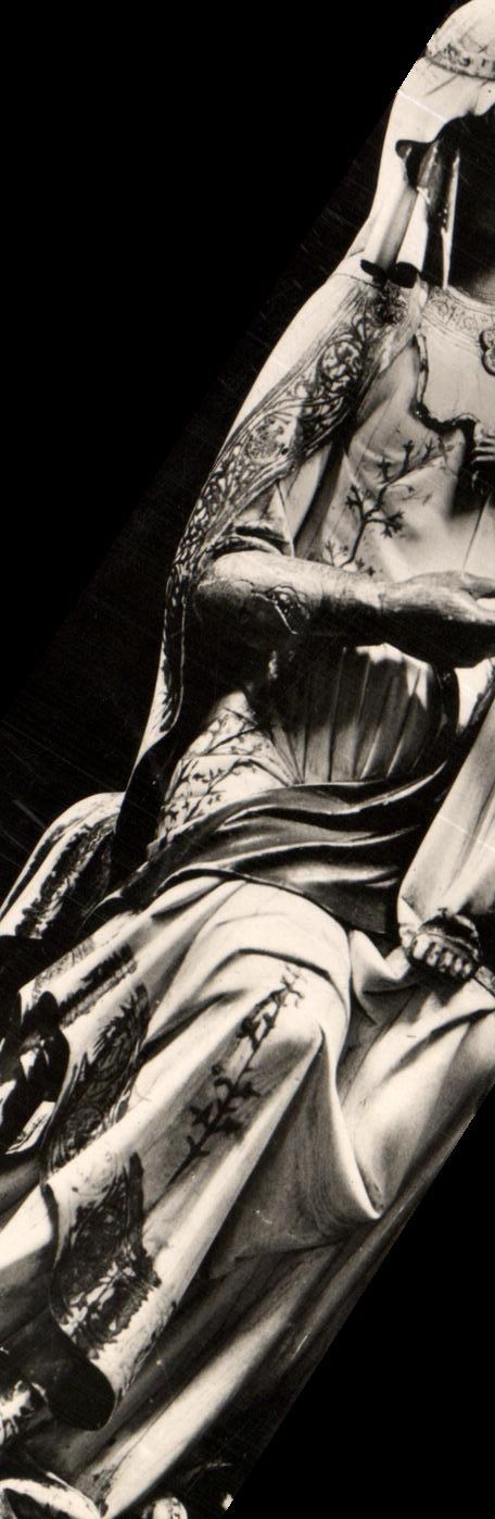 Iglesia de Villeneuve Avignons de la POSTAL de la VENDIMIA de la Virgen de marfil colegial