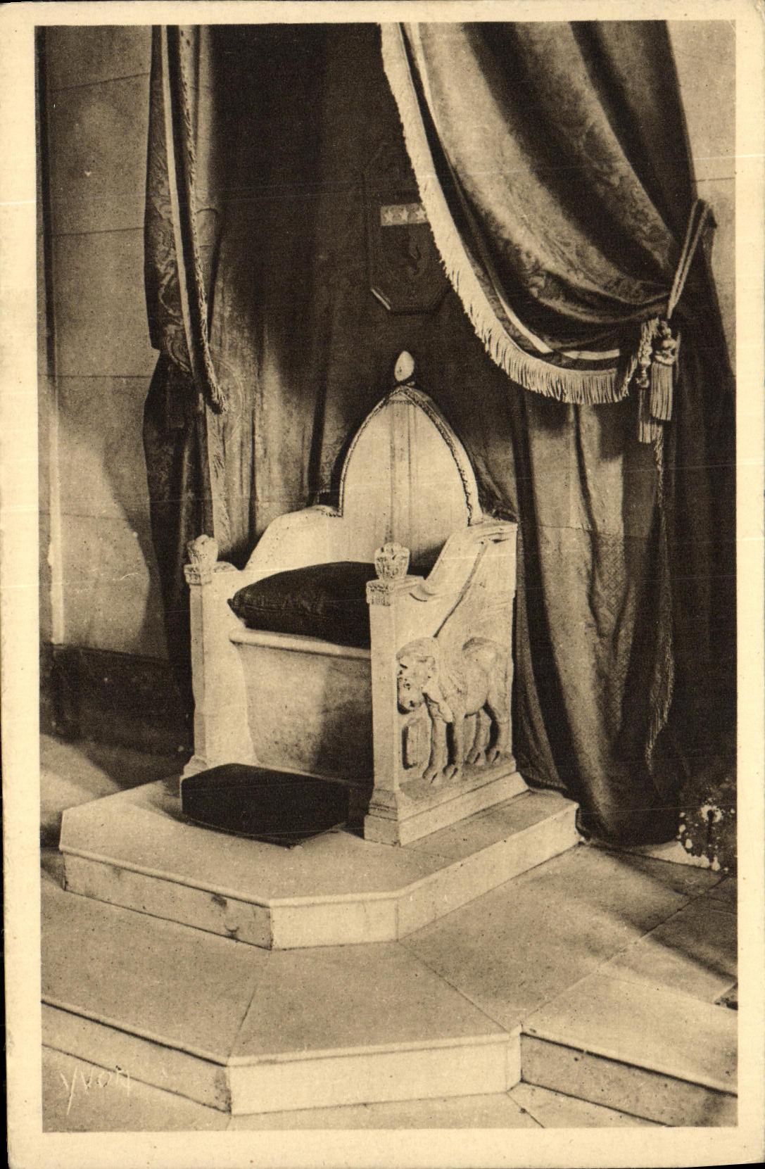 POSTAL Avignon de la VENDIMIA que la catedral se sienta de los papas