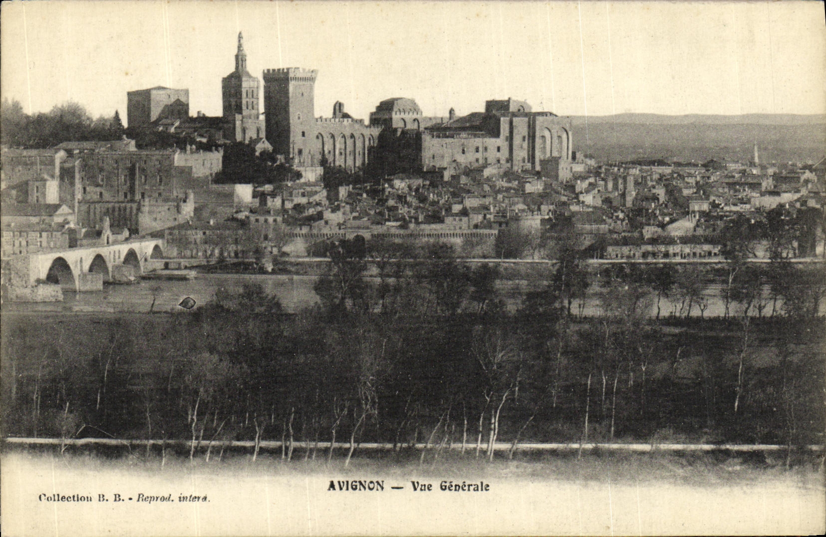 Opinion de Avignon de la POSTAL de la VENDIMIA