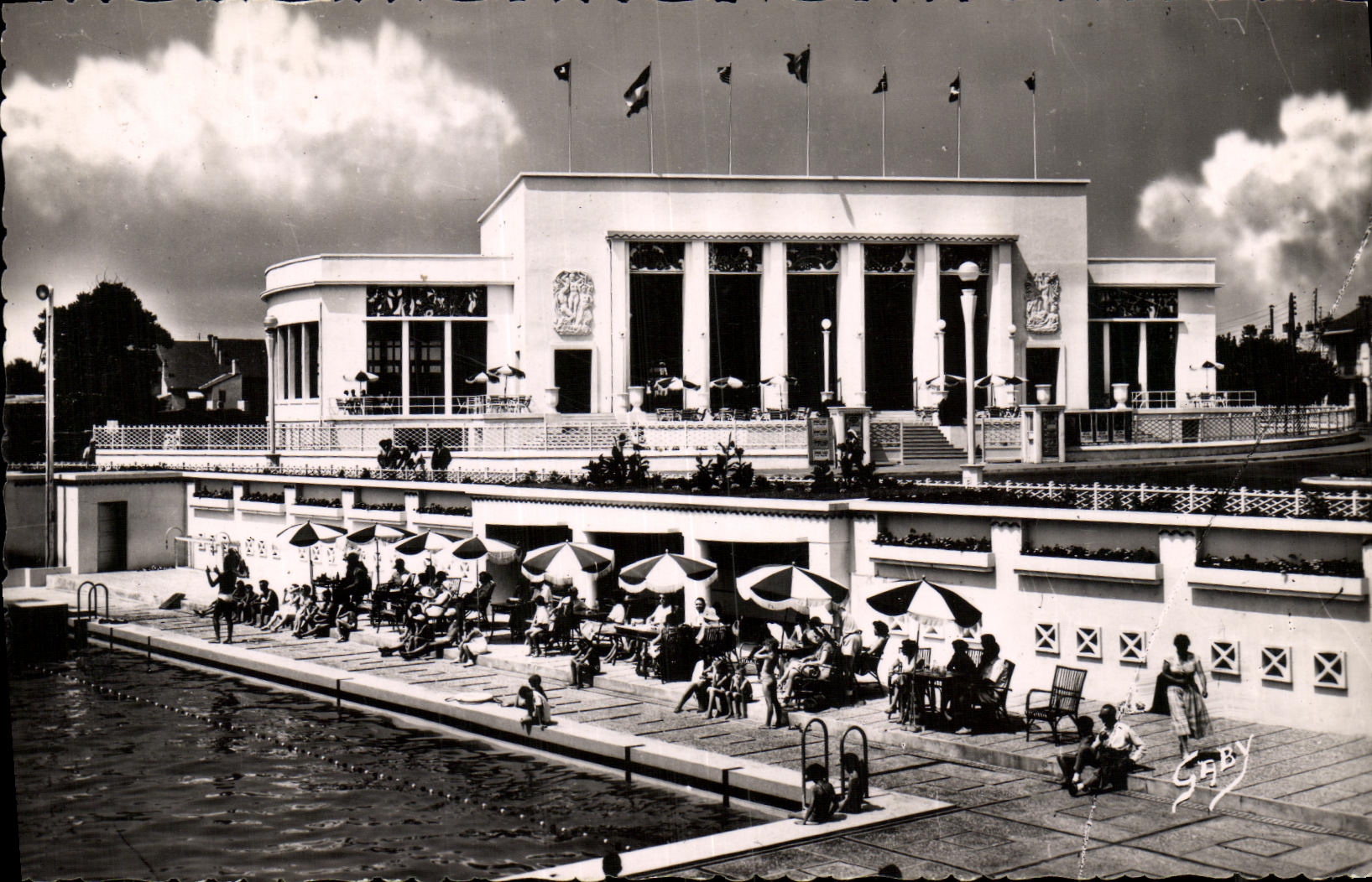 CPSM Sands D Olonne the Casino