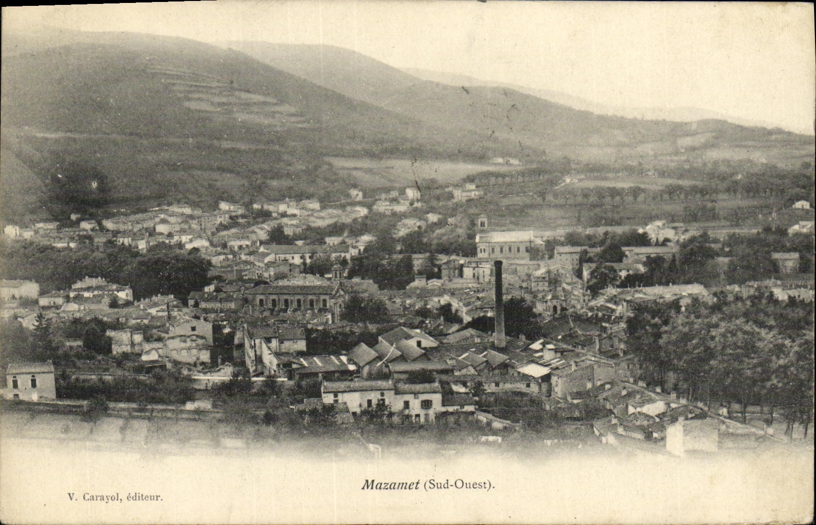 VINTAGE POSTCARD Mazamet