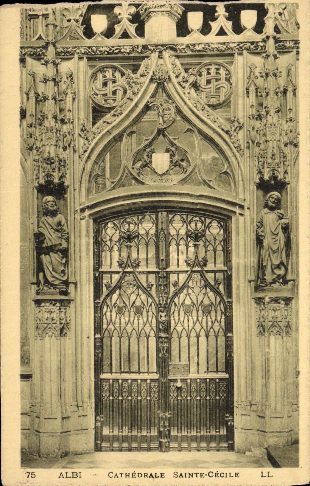 Catedral Sainte Cecile de Albi de la POSTAL de la VENDIMIA