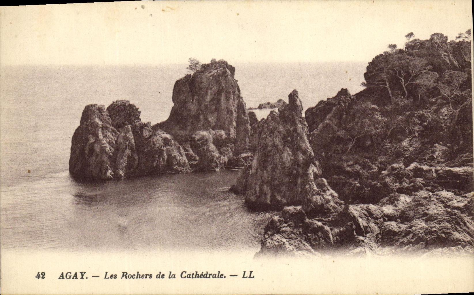 CPA Agay Les Rochers de la Cathedrale