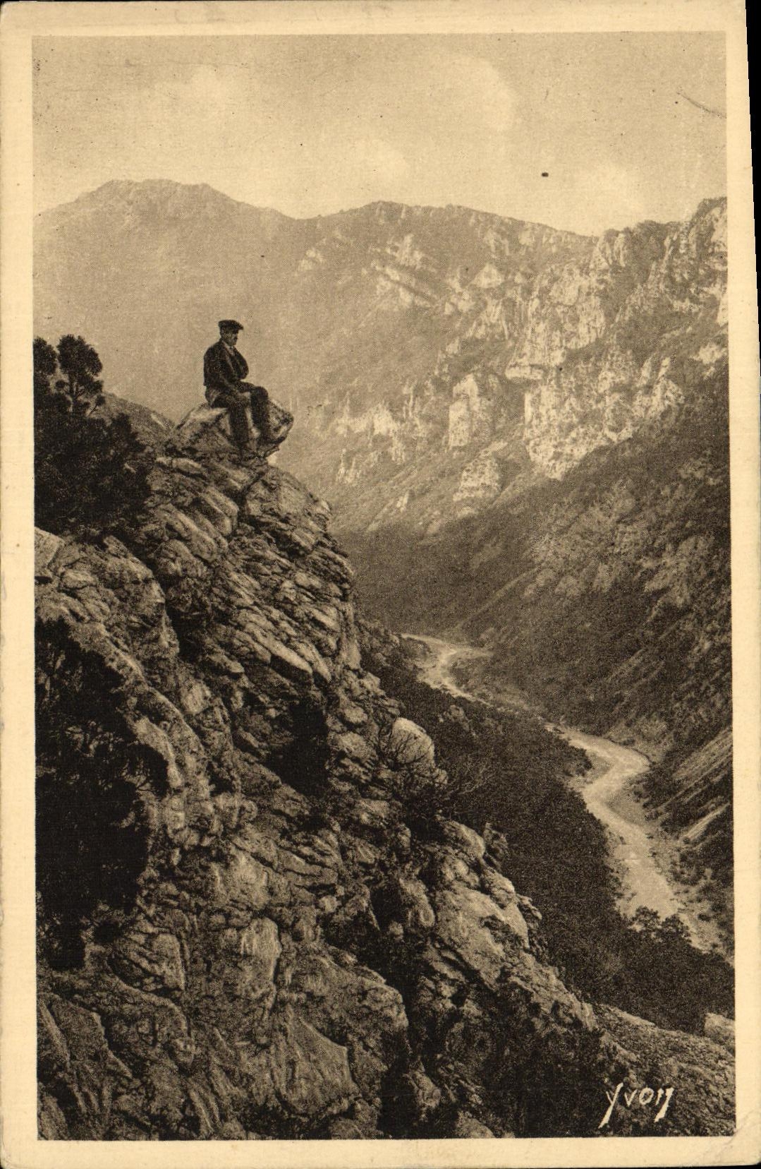 CPA Paysages et Pierres de Provence les gorges du Verdon a St Morin
