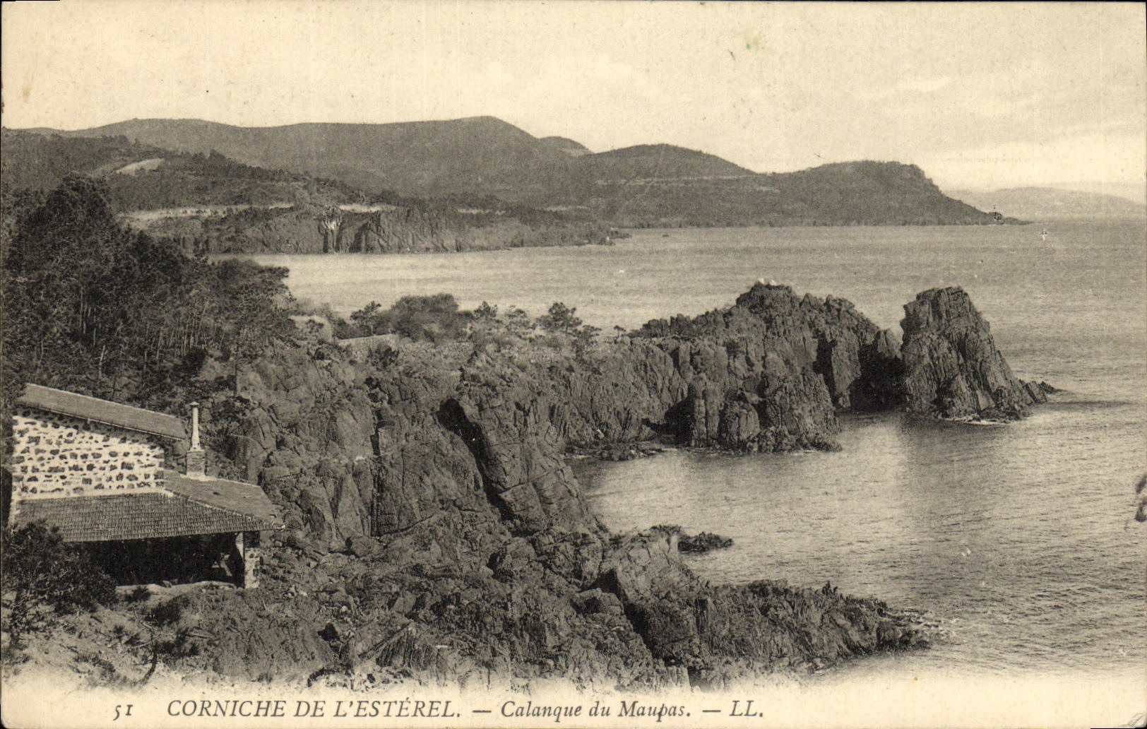 CPA Corniche De L Esterel Calanque du Maupas