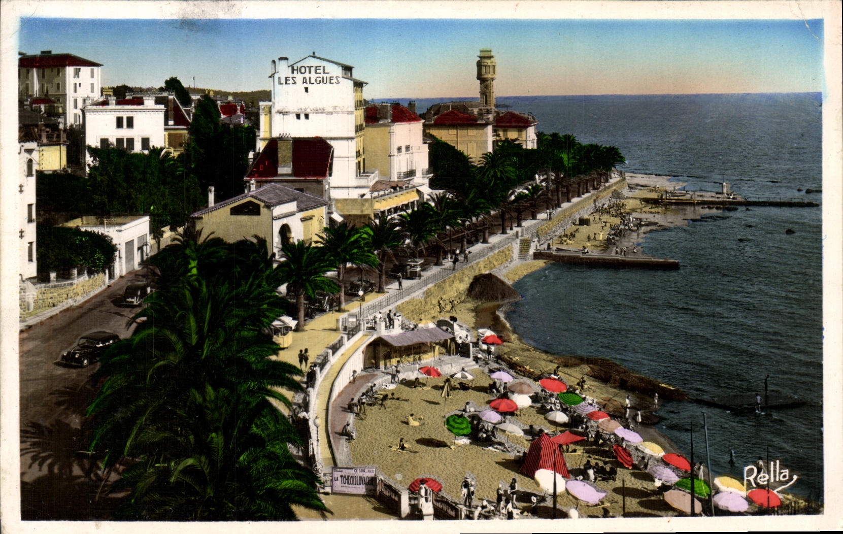 Bulevar santo Felix Martin y L algas de Raphael de la POSTAL de la VENDIMIA del hotel