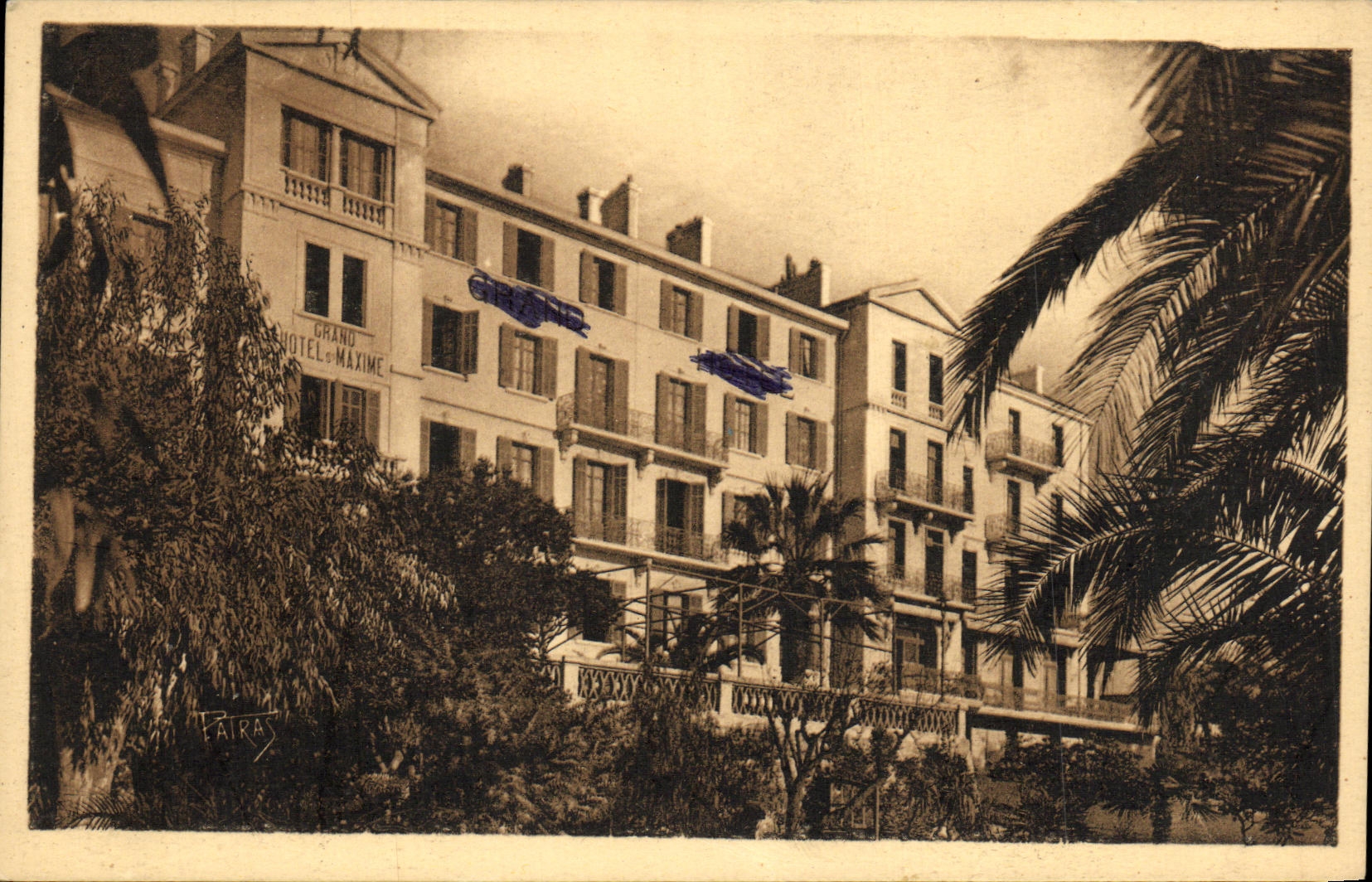 CPA Saint Maxime sur Mer La Plage et les Bains du Casino