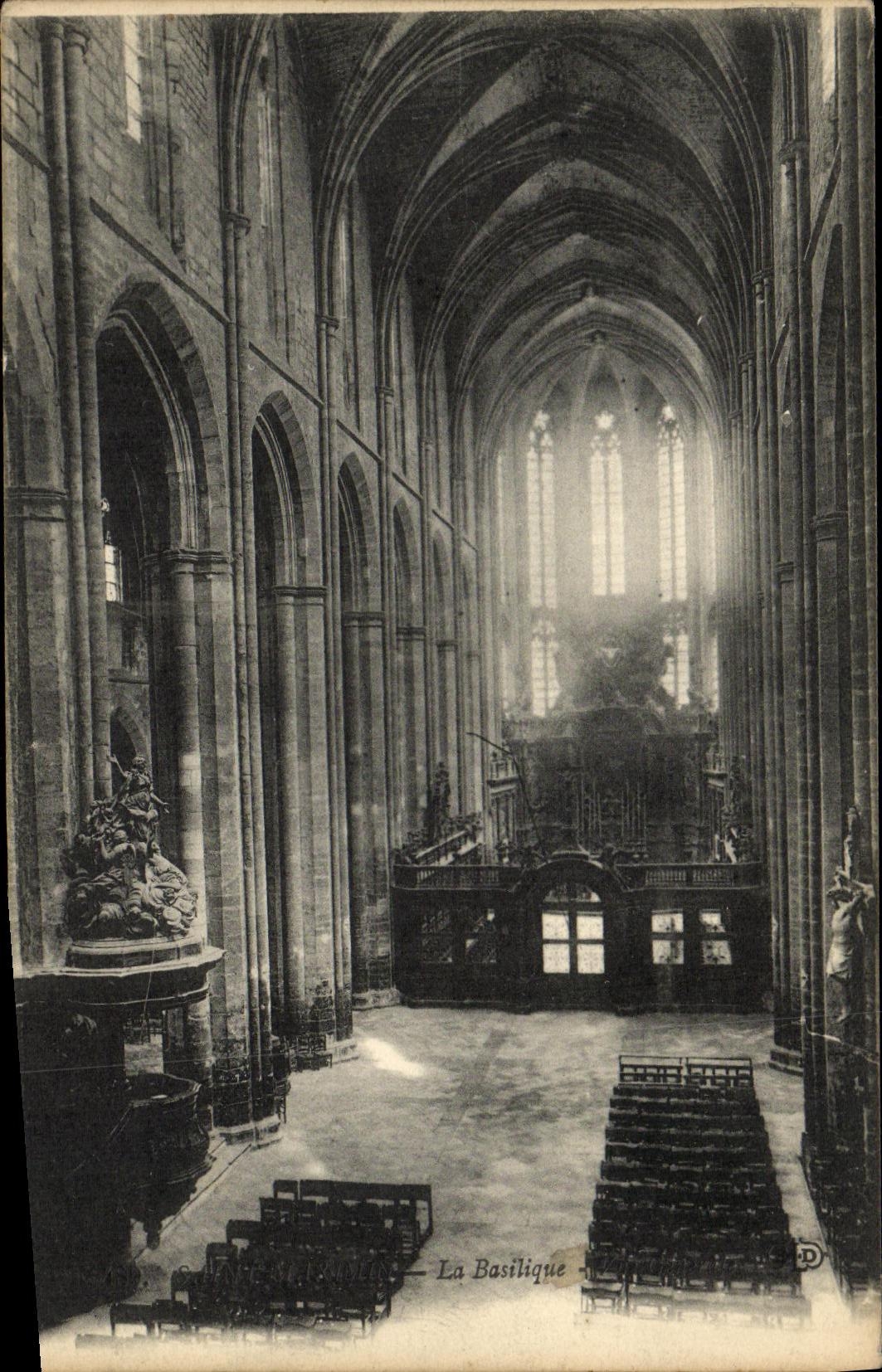 CPA Sant Maximin la basilique