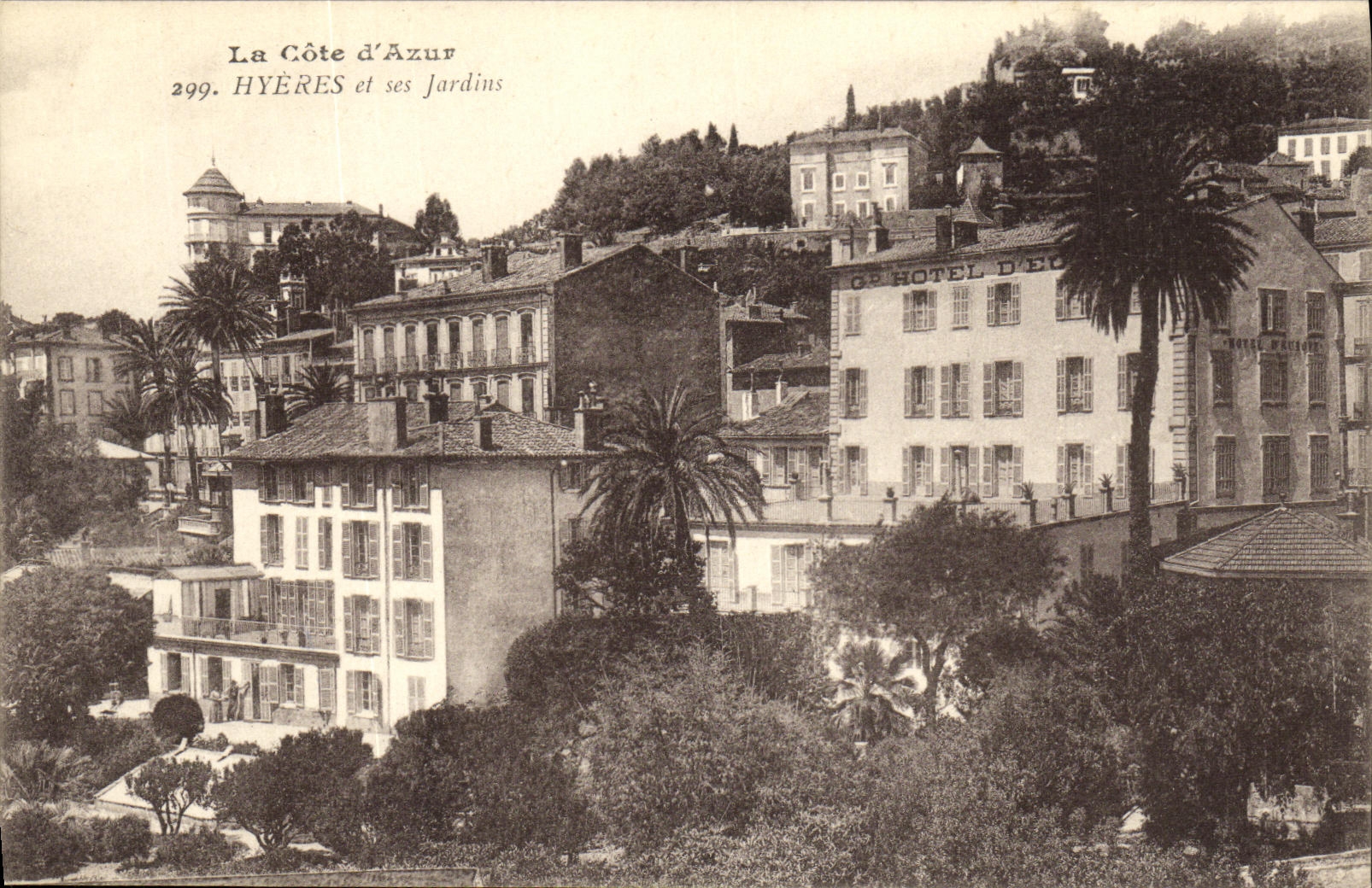 CPA Hyeres et ses Jardins