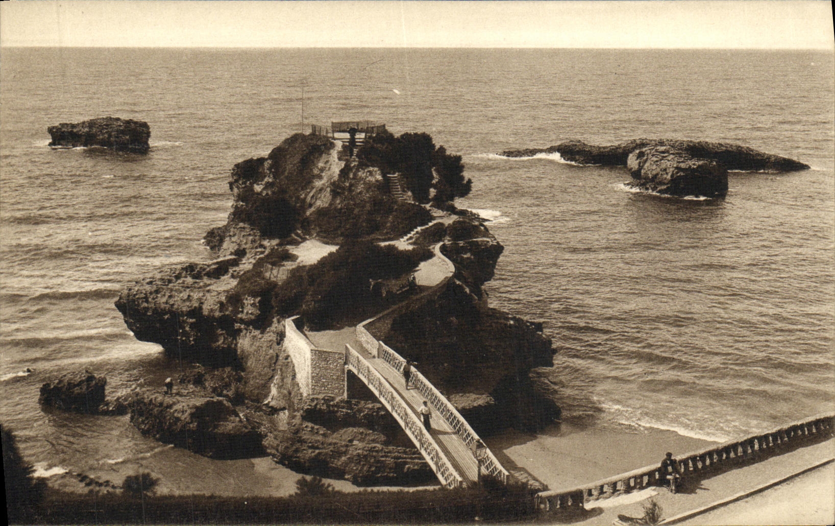 CPA Biarritz Rocher de Basta
