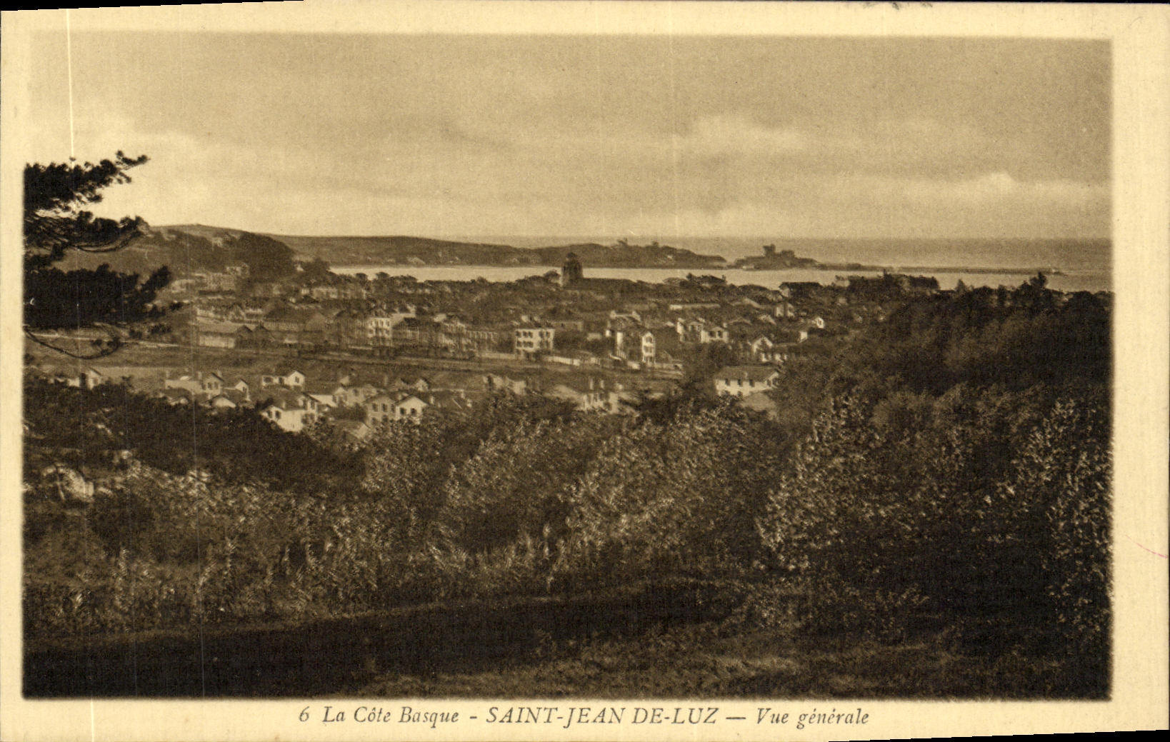 CPA Saint Jean De Luz Vue Generale