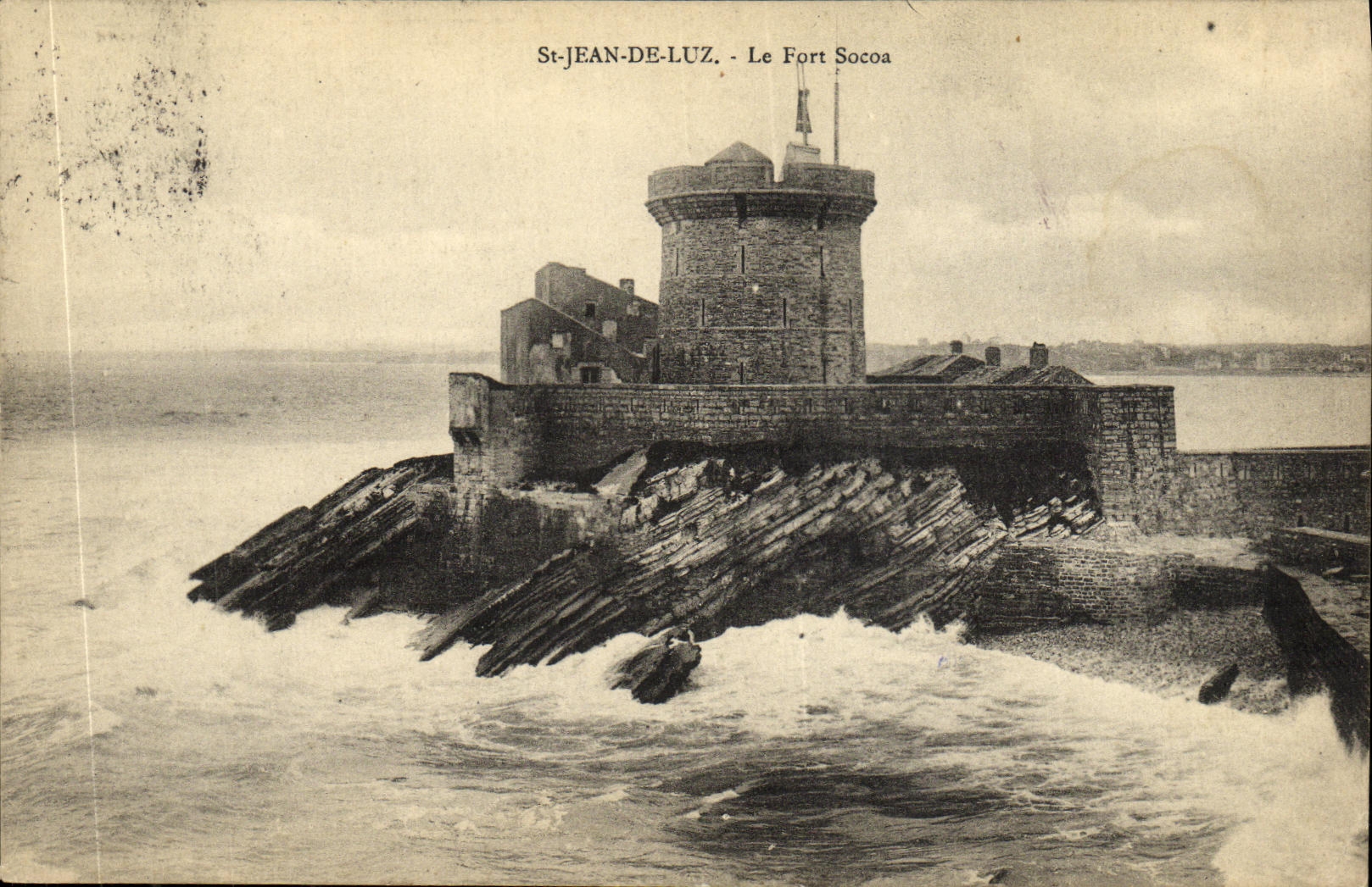 CPA Saint Jean De Luz Le Fort Socoa