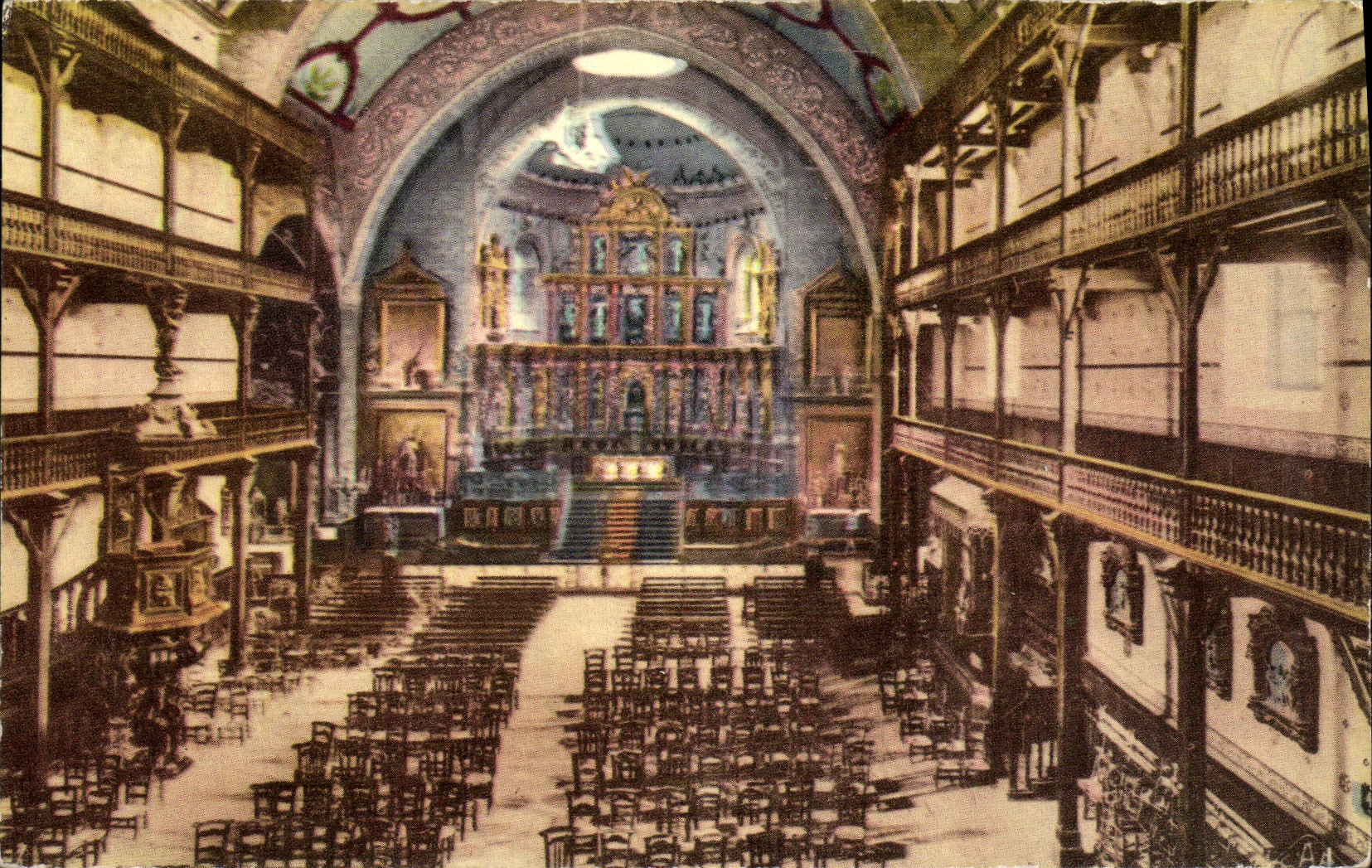 CPA Saint Jean De Luz L Eglise Paroissiale