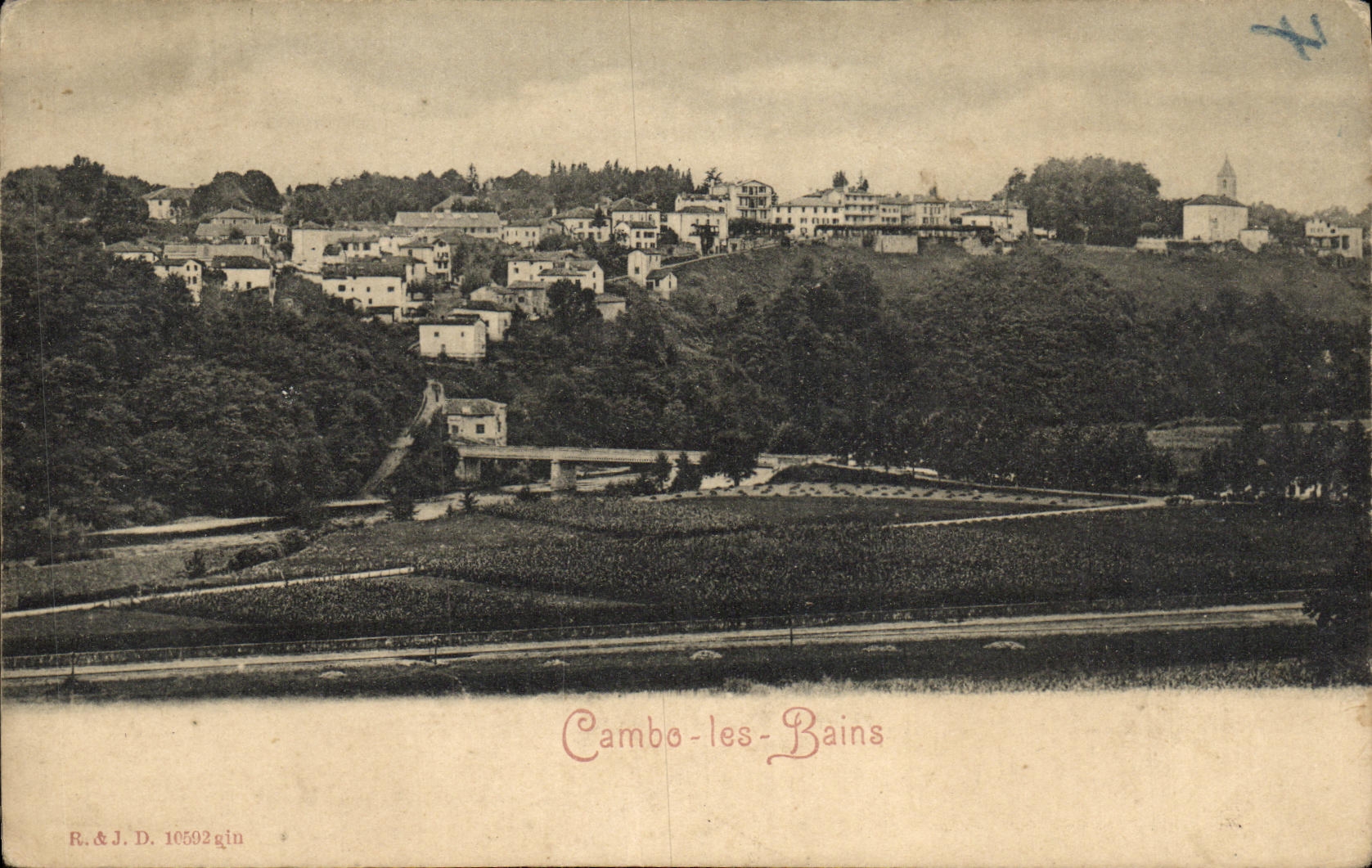 VINTAGE POSTCARD Cambo Les Bains
