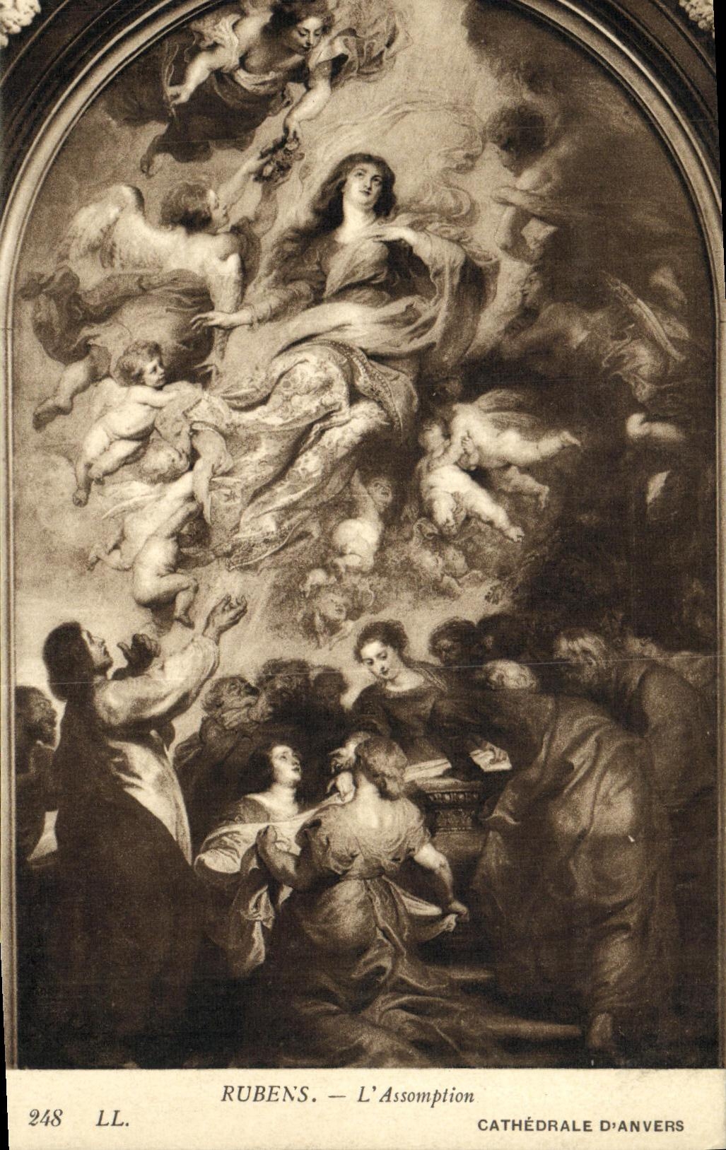 CPA Rubens L Assomption Cathedrale D Anvers