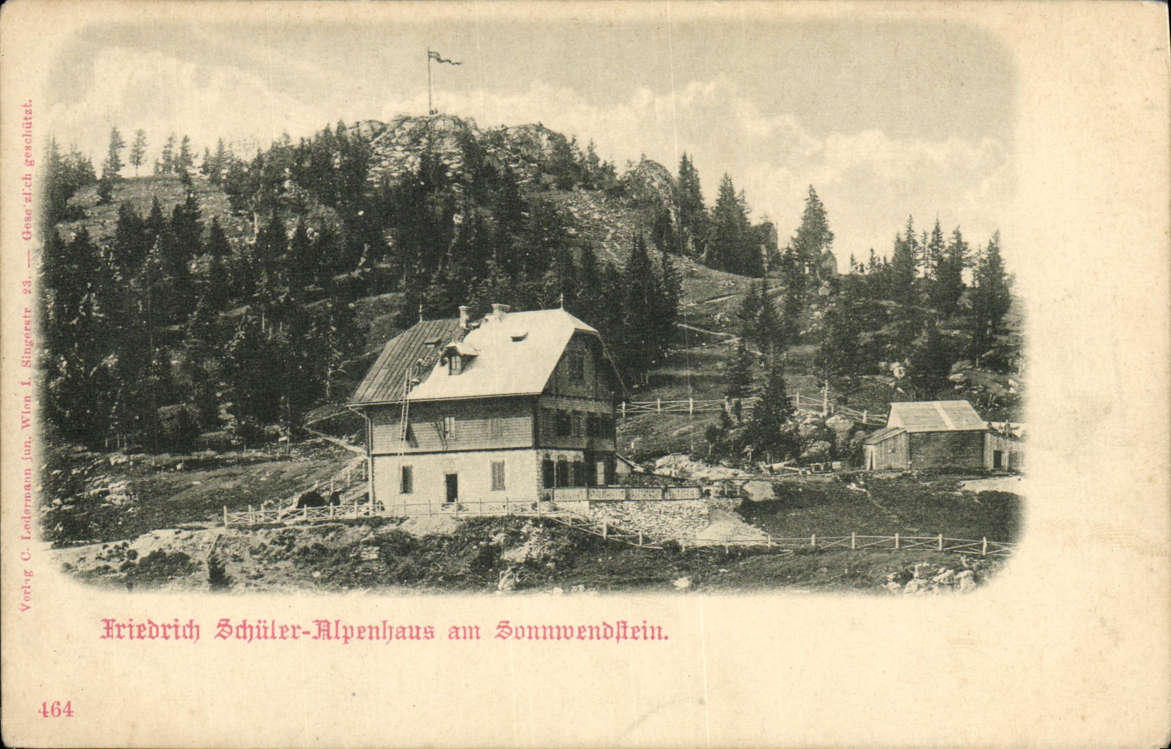 CPA Friedrich Schuler Alpenhaus am Sonedtein