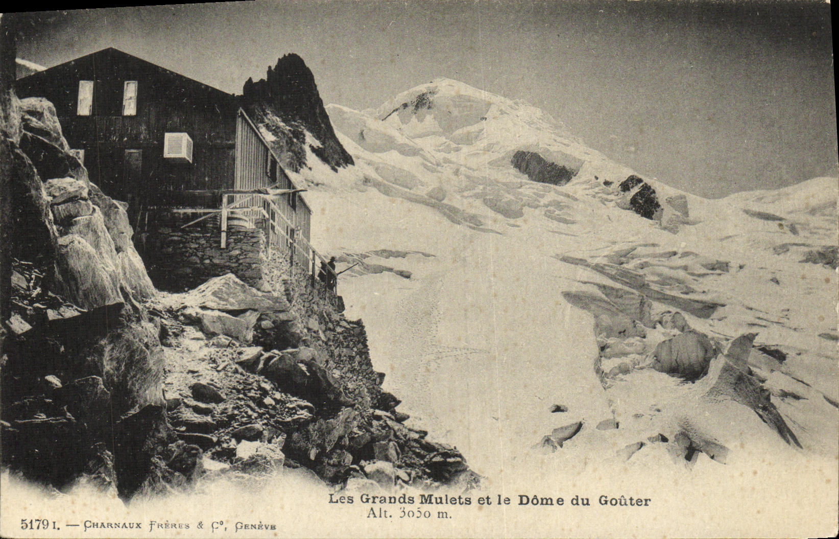 CPA Les Grands Mulets et Le Dome Du Gouter