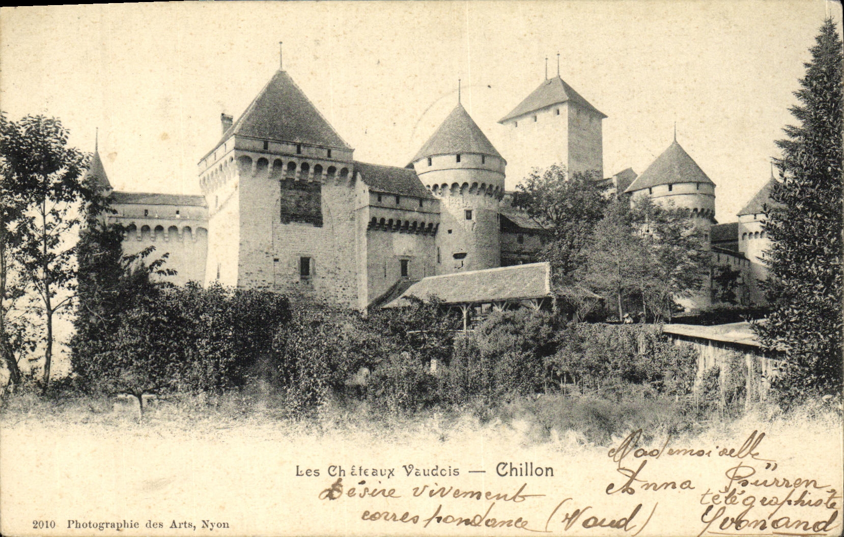 CPA Les Chateaux Vaudois Chillon 