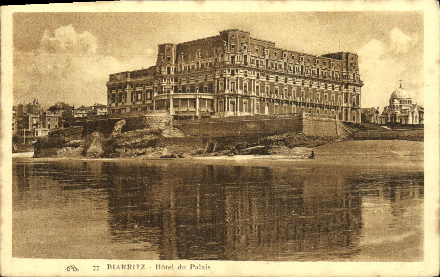 CPA Biarritz L Hotel du Palais