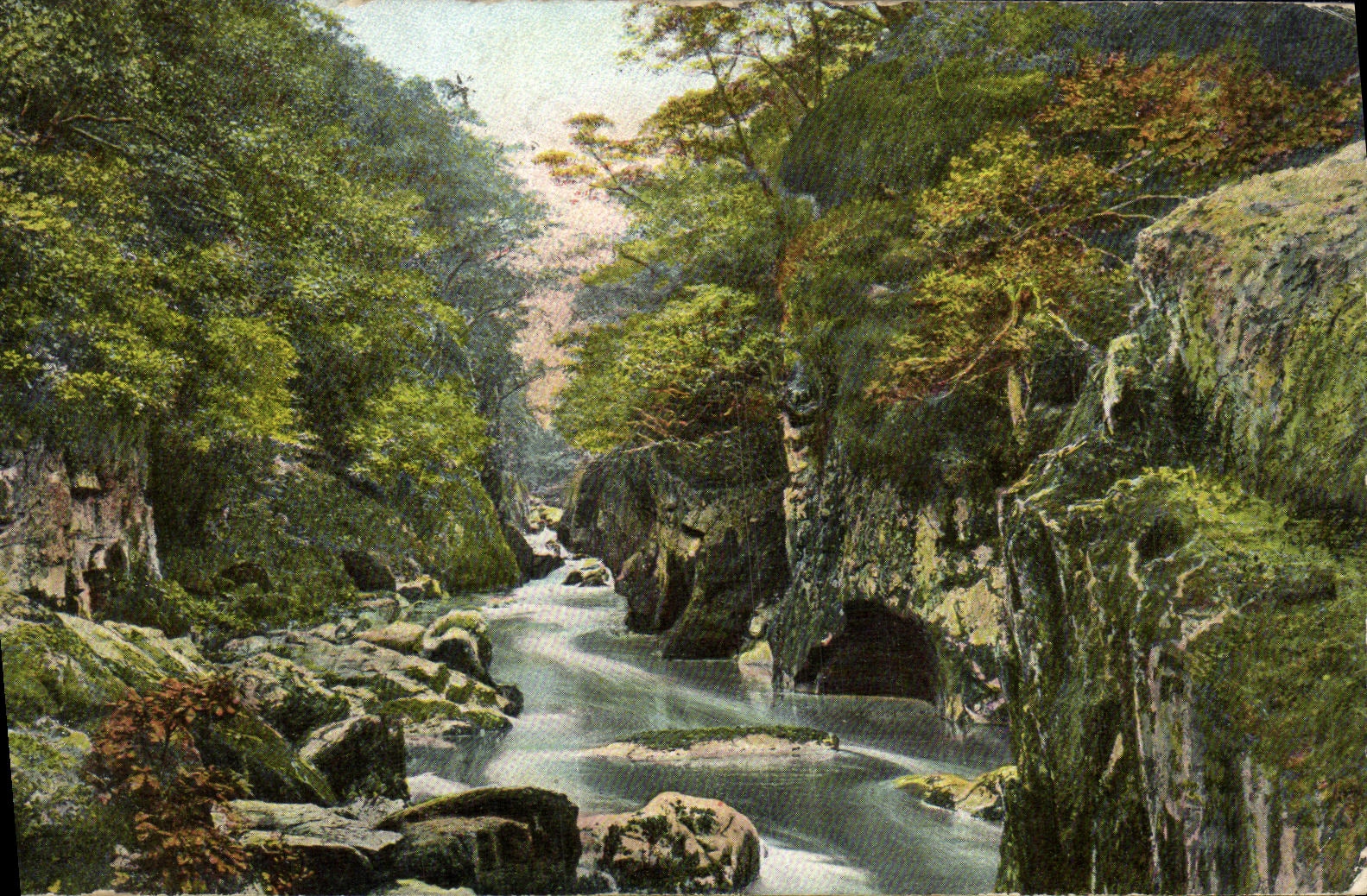 VINTAGE POSTCARD Betws there Coed