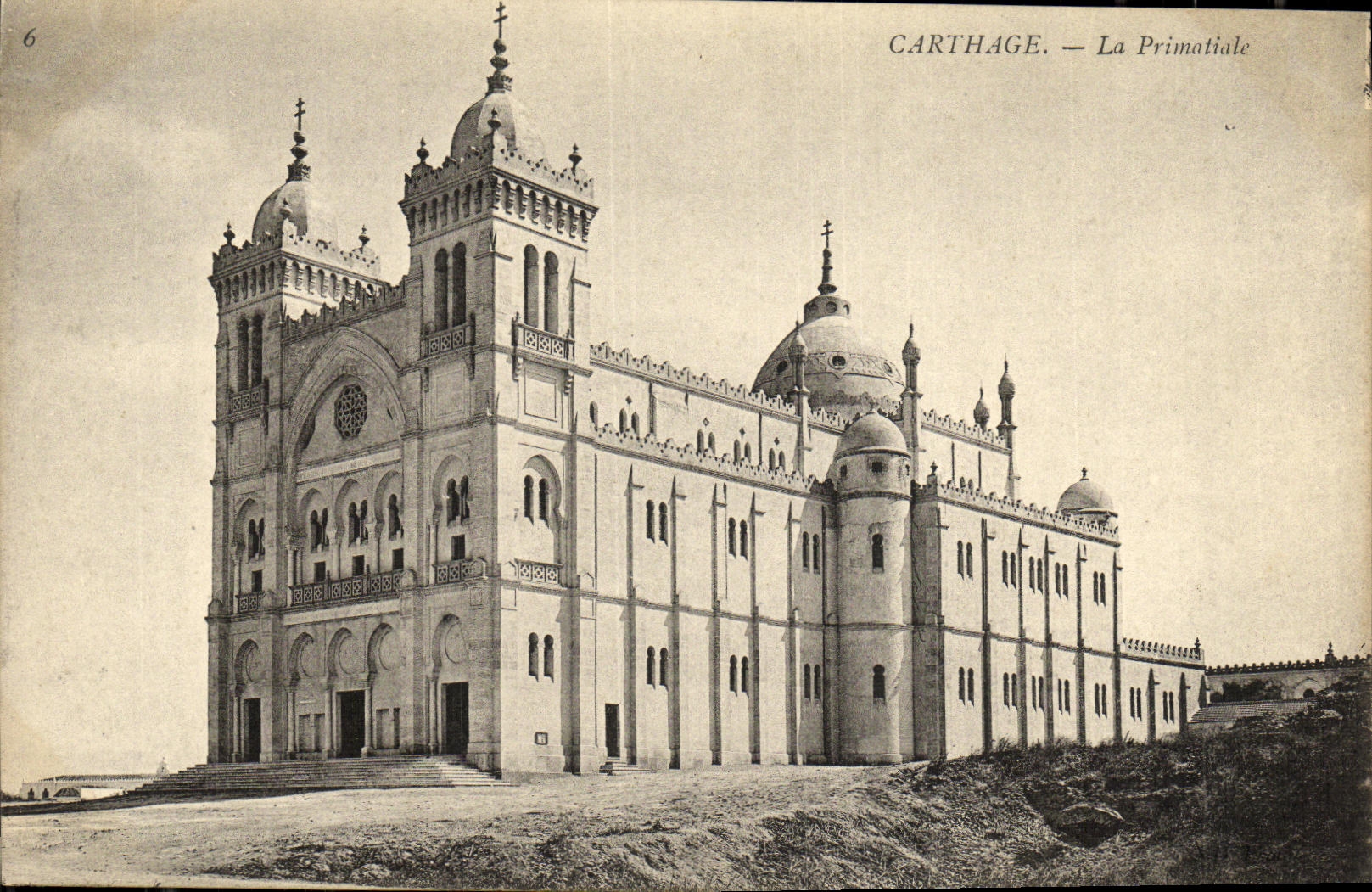 VINTAGE POSTCARD Carthage Primatiale