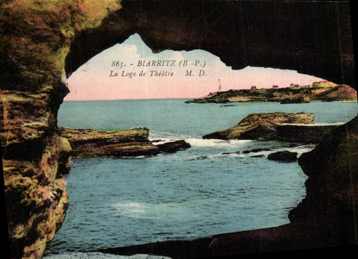 CPA Biarritz La Loge de Theatre