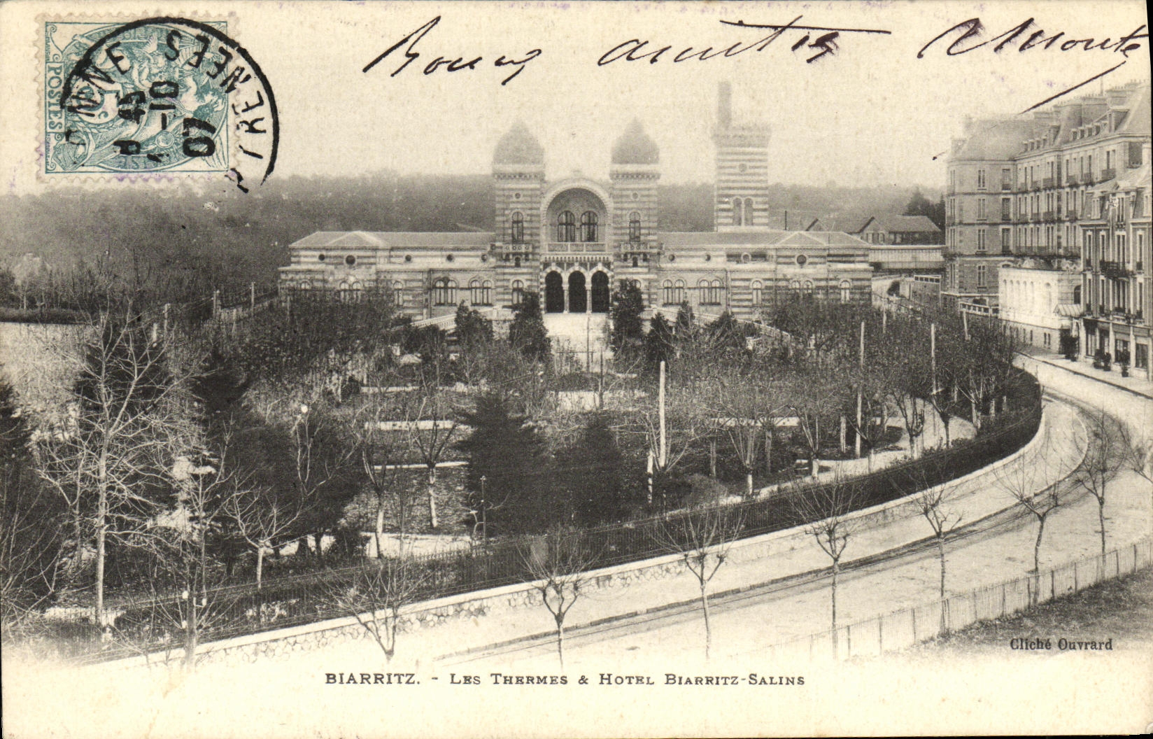 CPA Biarritz Les Thermes Hotel Biarritz Salins