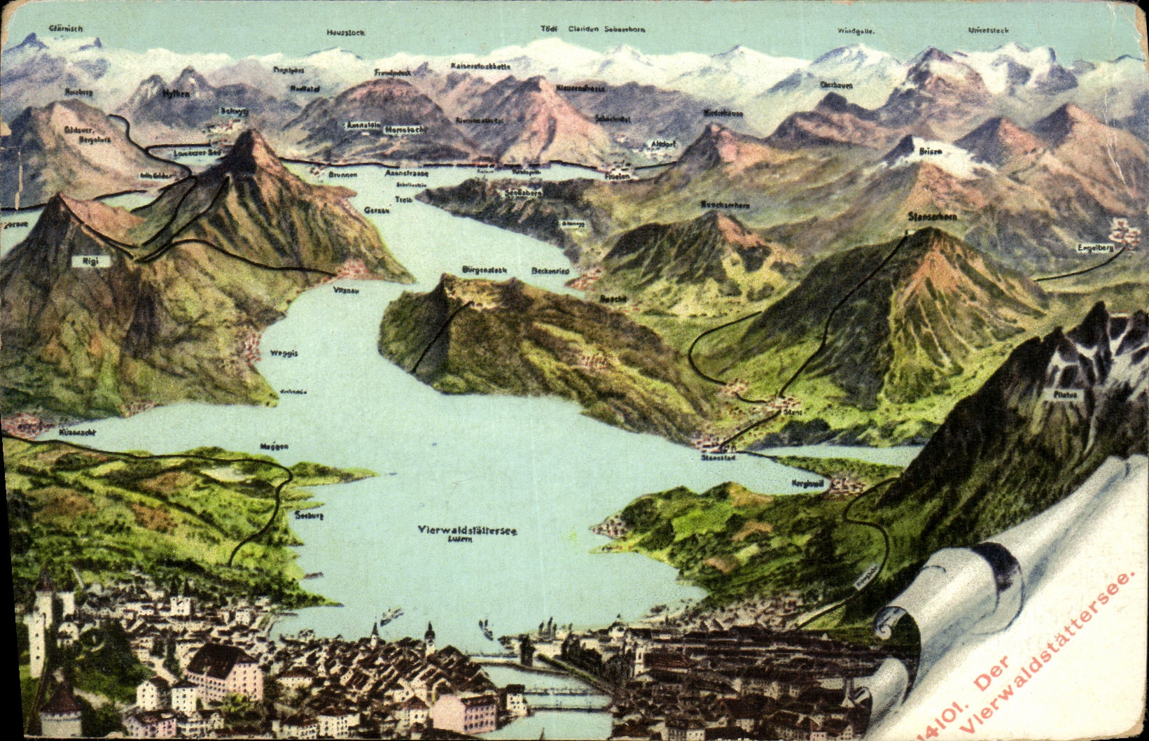 CPA Der Vierwaldstrattersee