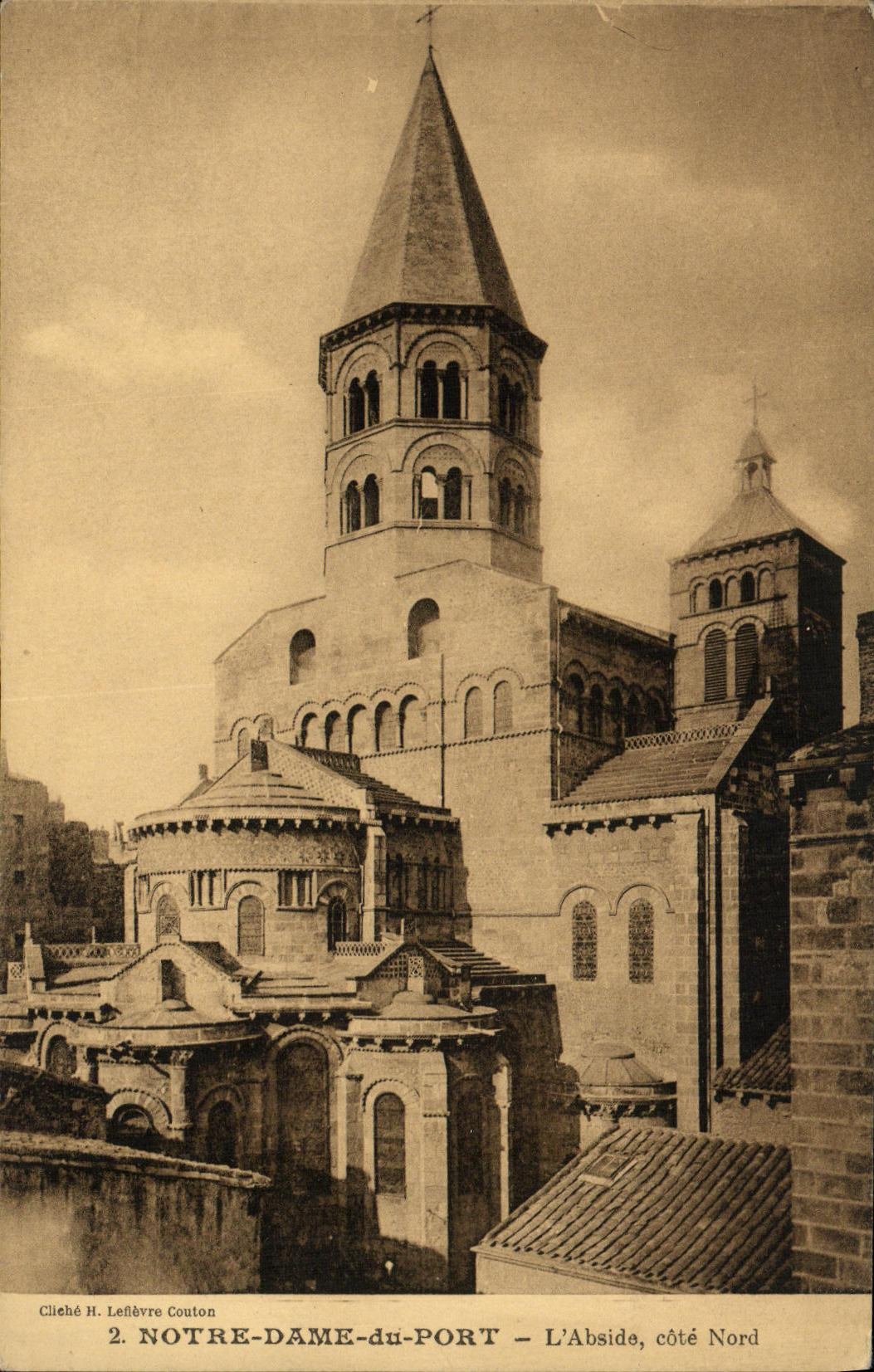 La POSTAL Notre Dame de la VENDIMIA del puerto L Apse dimensiona norteno