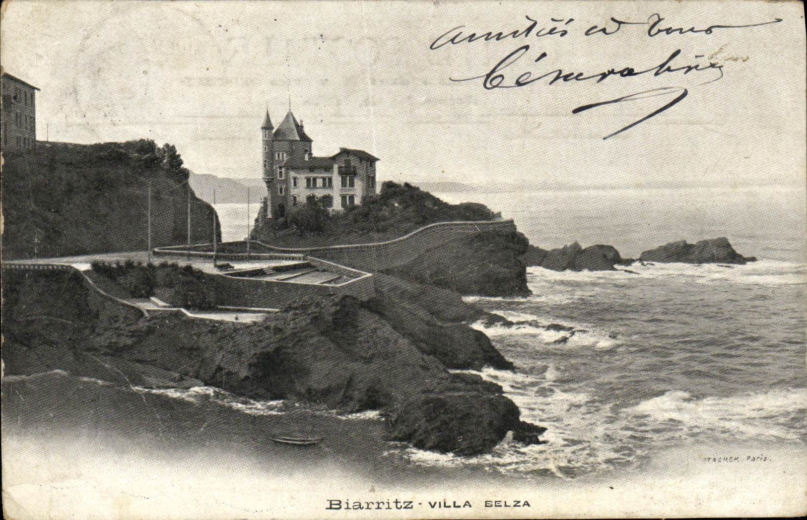 CPA Biarritz Villa Belza