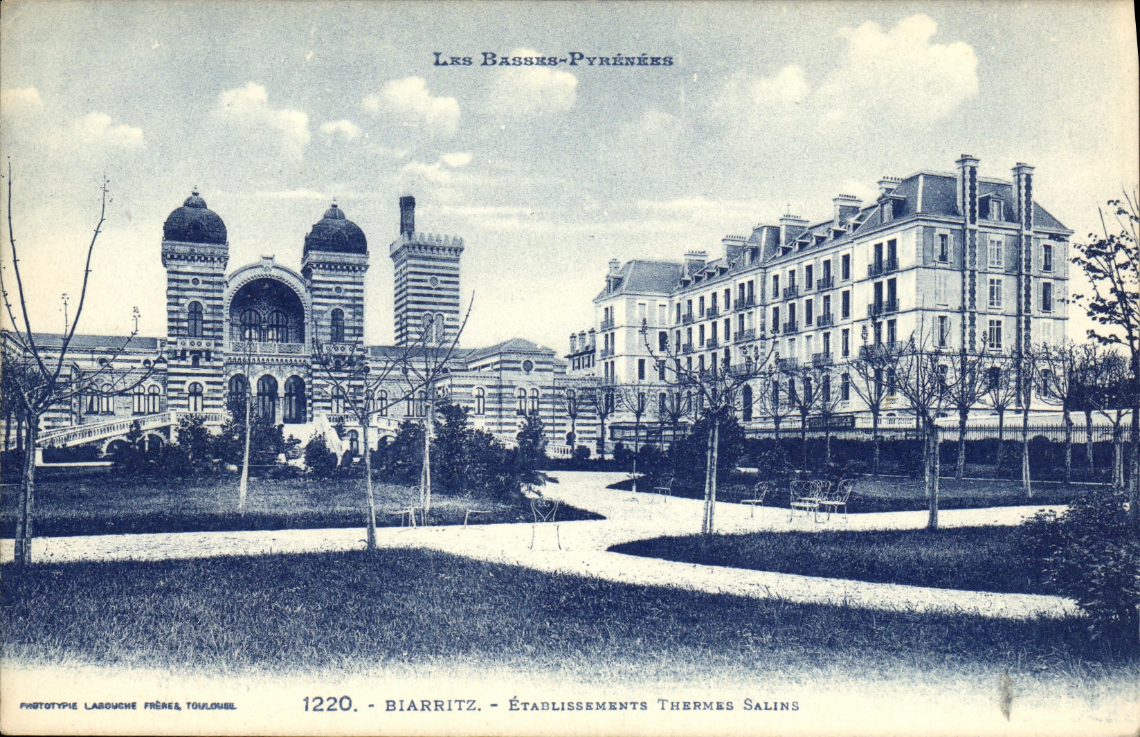 CPA Biarritz Etablissements Thermes Salins