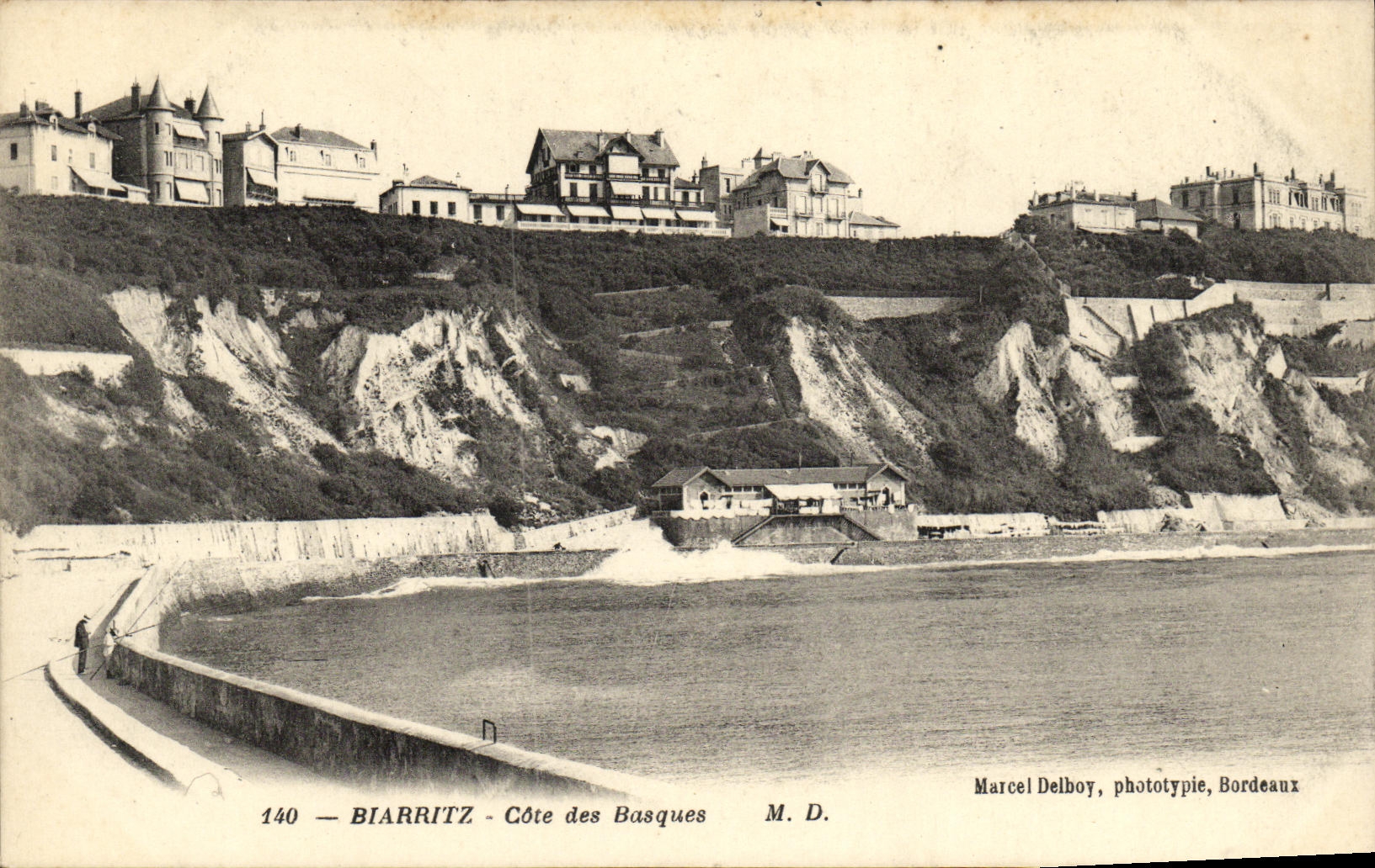 CPA Biarritz Cote Des Basques
