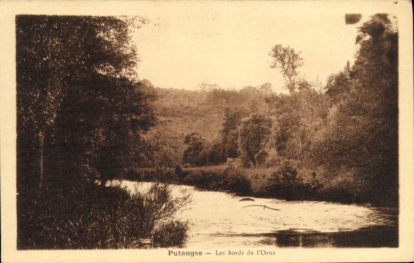 POSTAL Putanges de la VENDIMIA que los bordes de L adornan