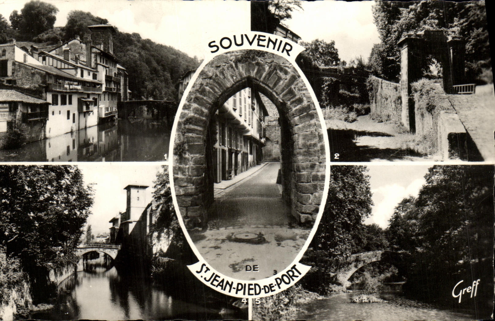 CPSM St Jean Foot Of Port Souvenir