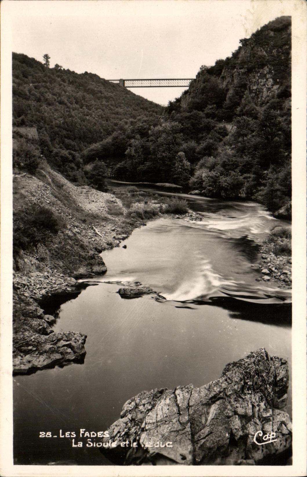 CPSM Insipid Sioute And the viaduct