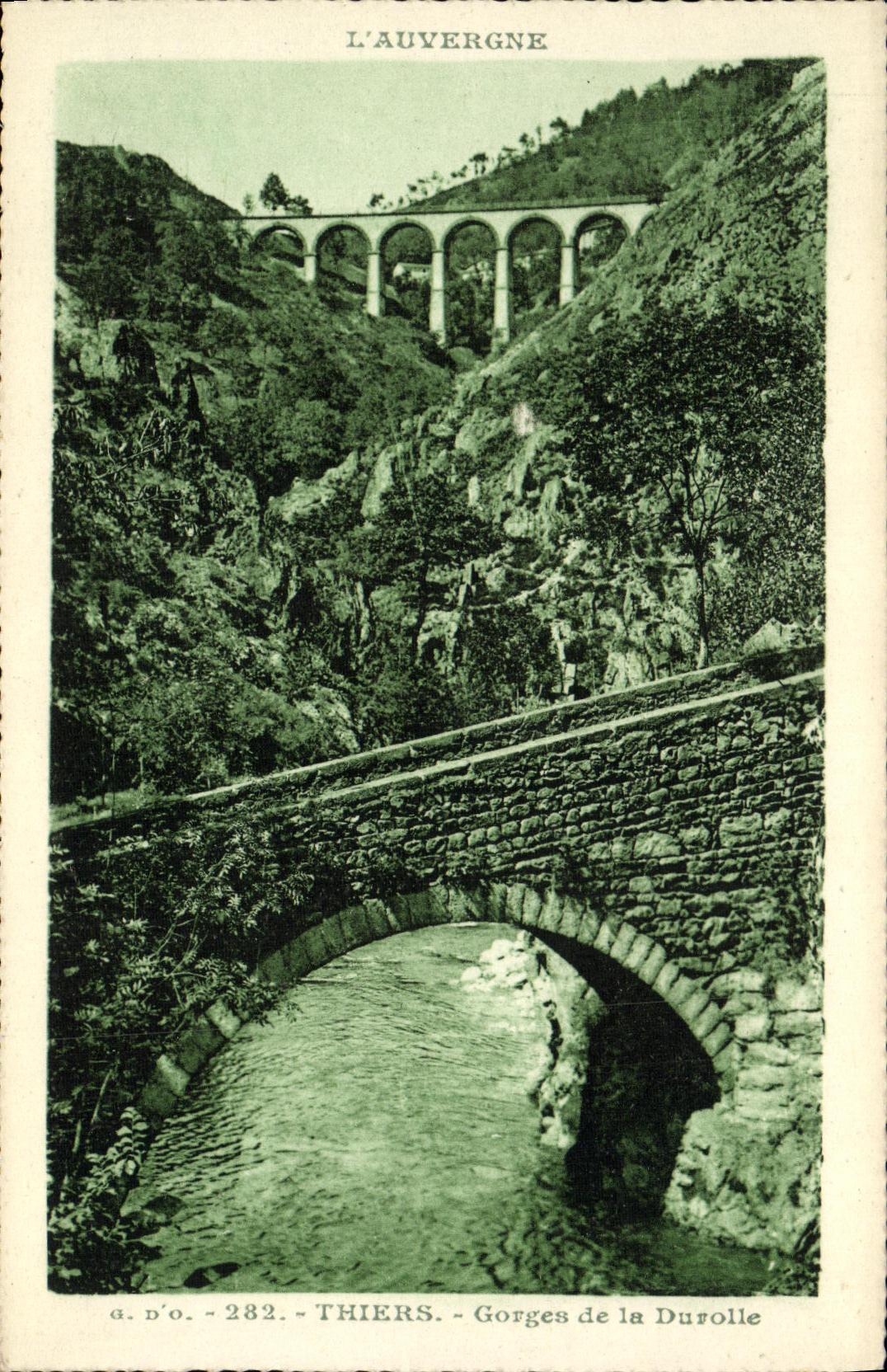 CPA Thiers Gorges De La Durolle 