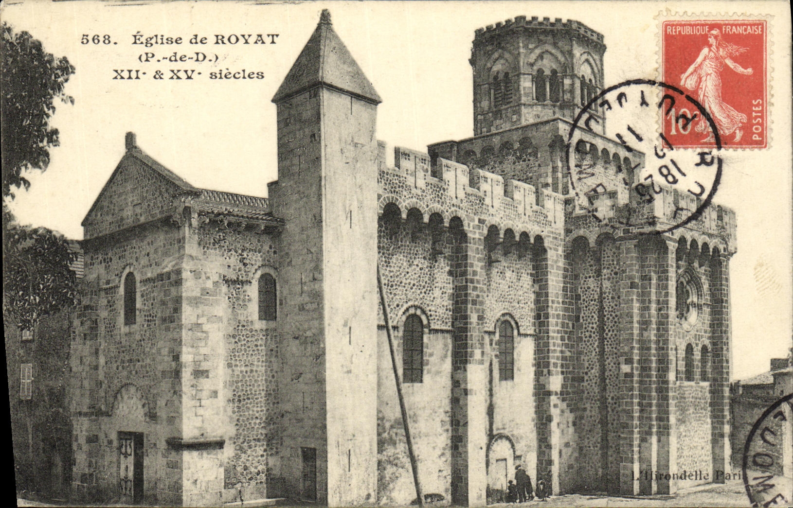 CPA Eglise de Royat 