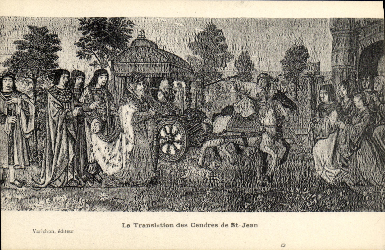 VINTAGE POSTCARD Life of Jean Translation of Pau Ashes