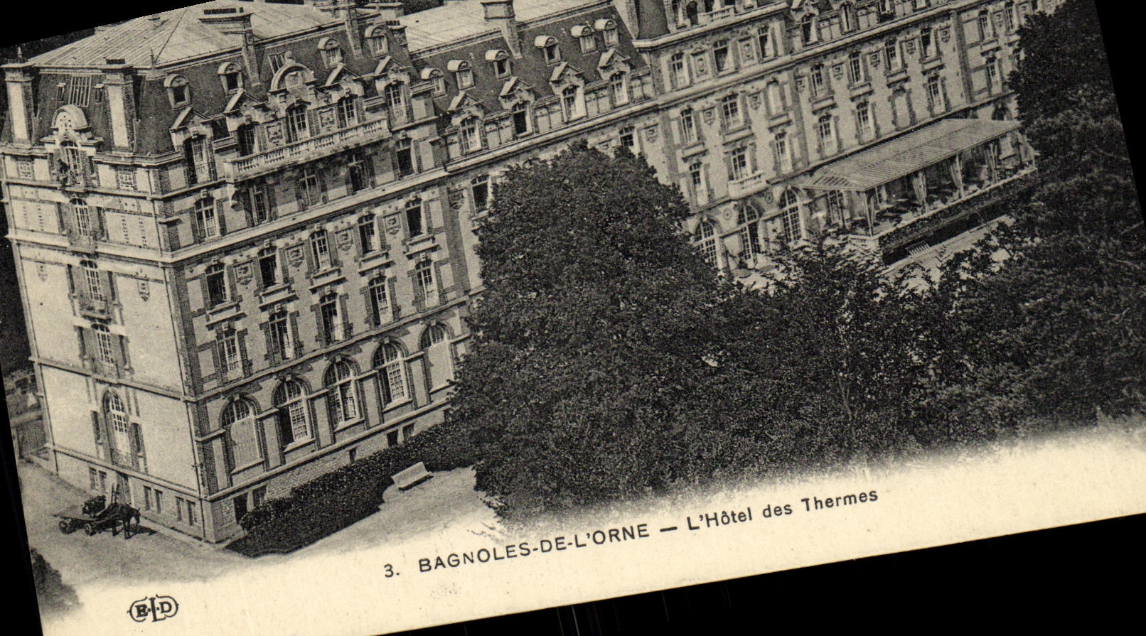 La POSTAL de la VENDIMIA Bagnoles de L adorna L hotel de los banos termales