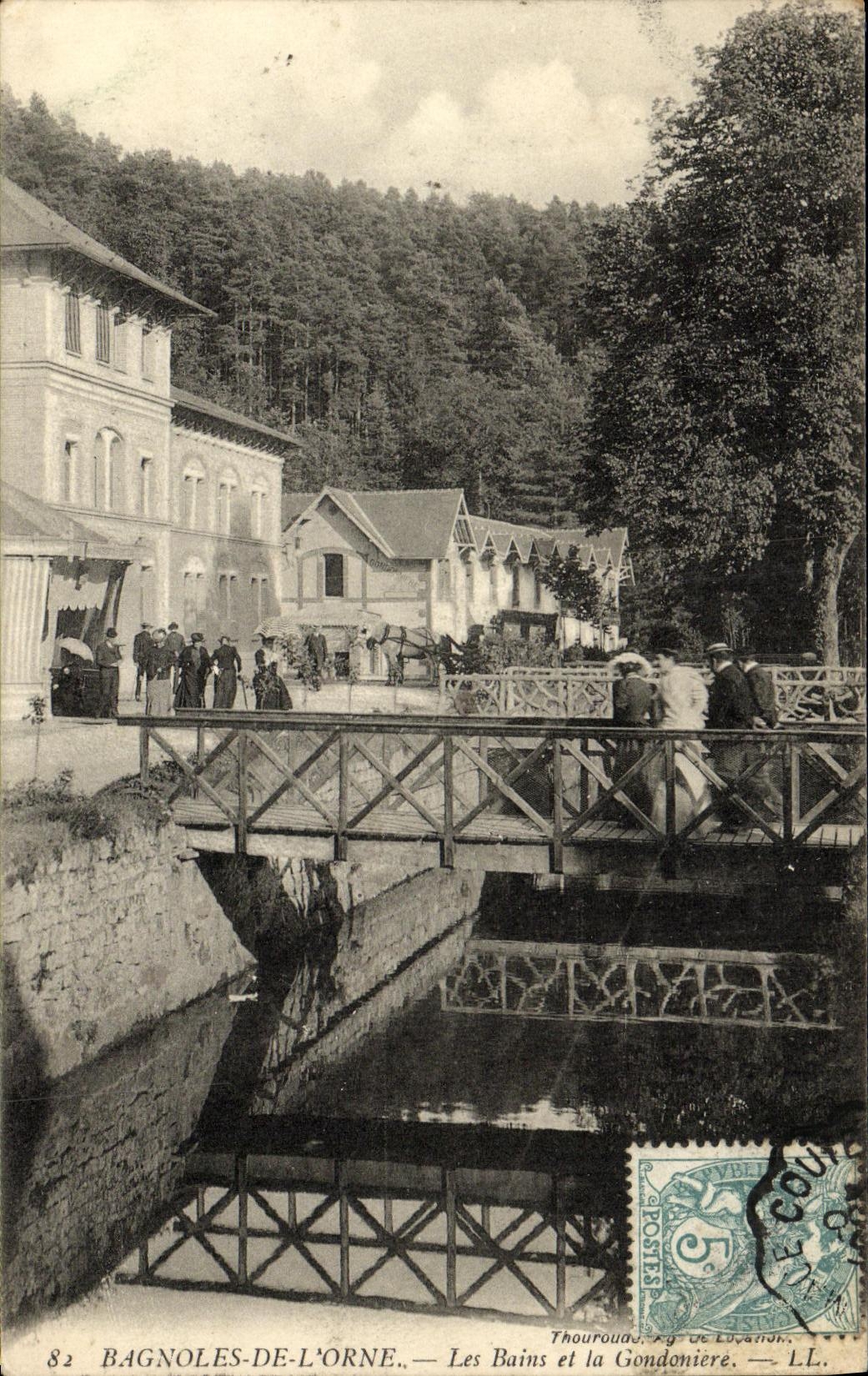 La POSTAL de la VENDIMIA Bagnoles de L adorna les Bains y Gondoniere