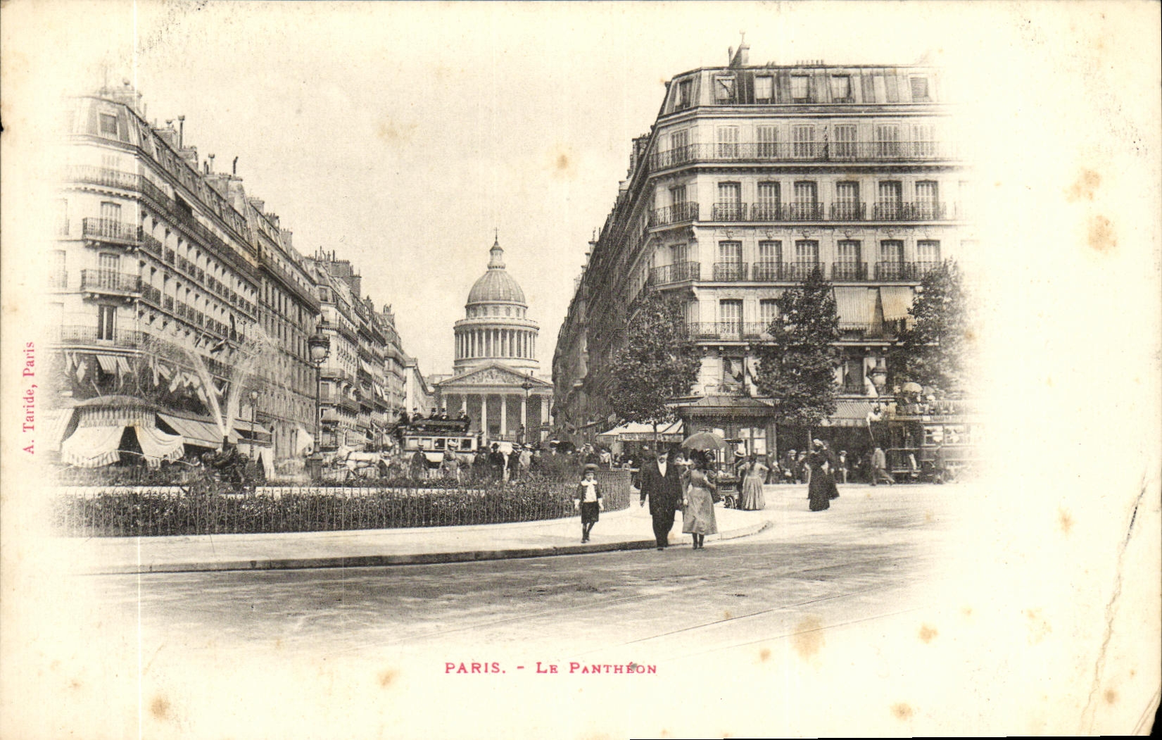 CPA Paris Le Pantiheon