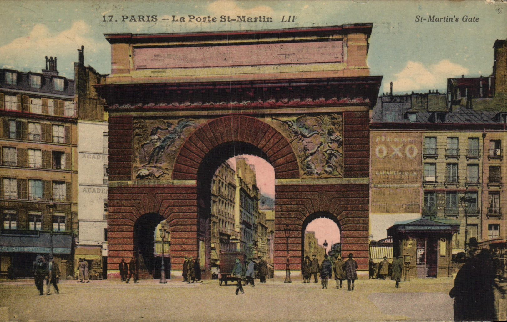 CPA Paris La Porte St Martin