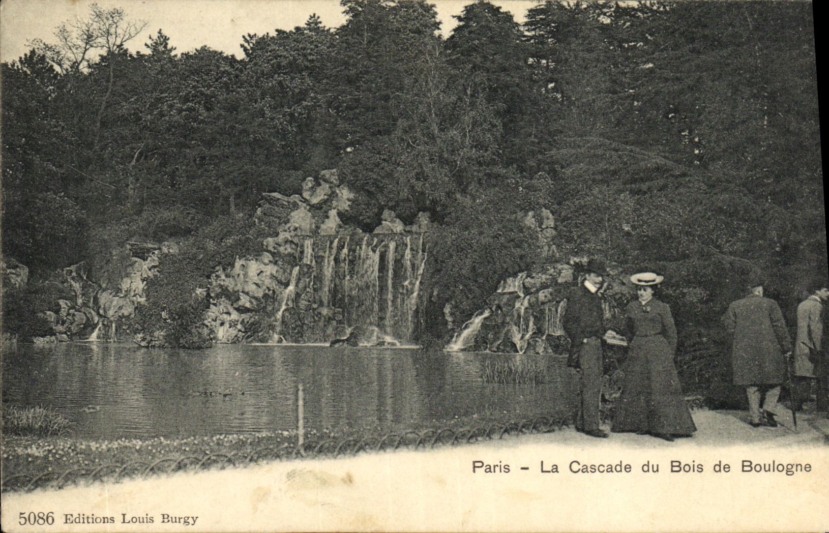 CPA Paris La Cascade du Bois de Boulogne