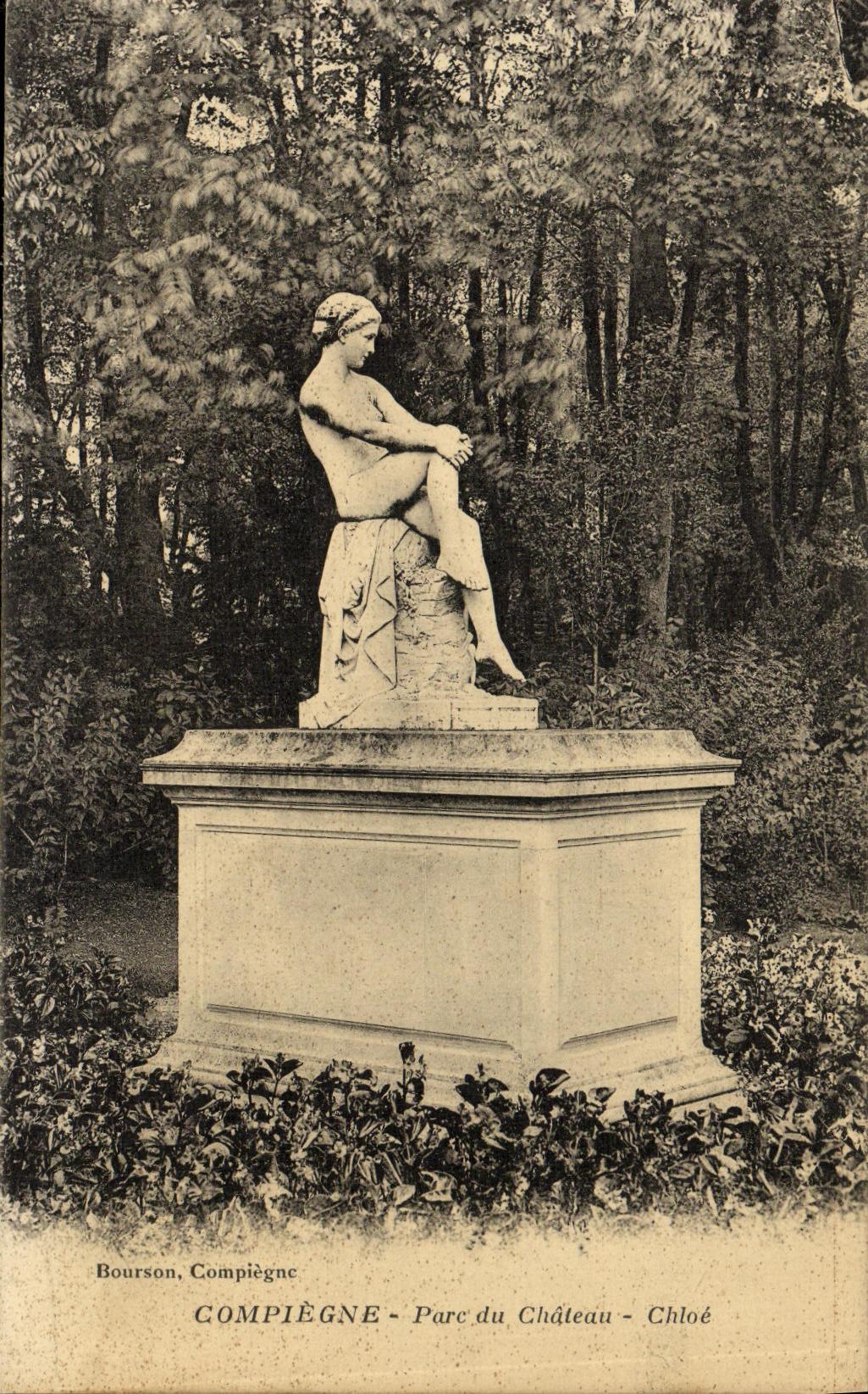 CPA Compiegne Parc du Chateau Chloe