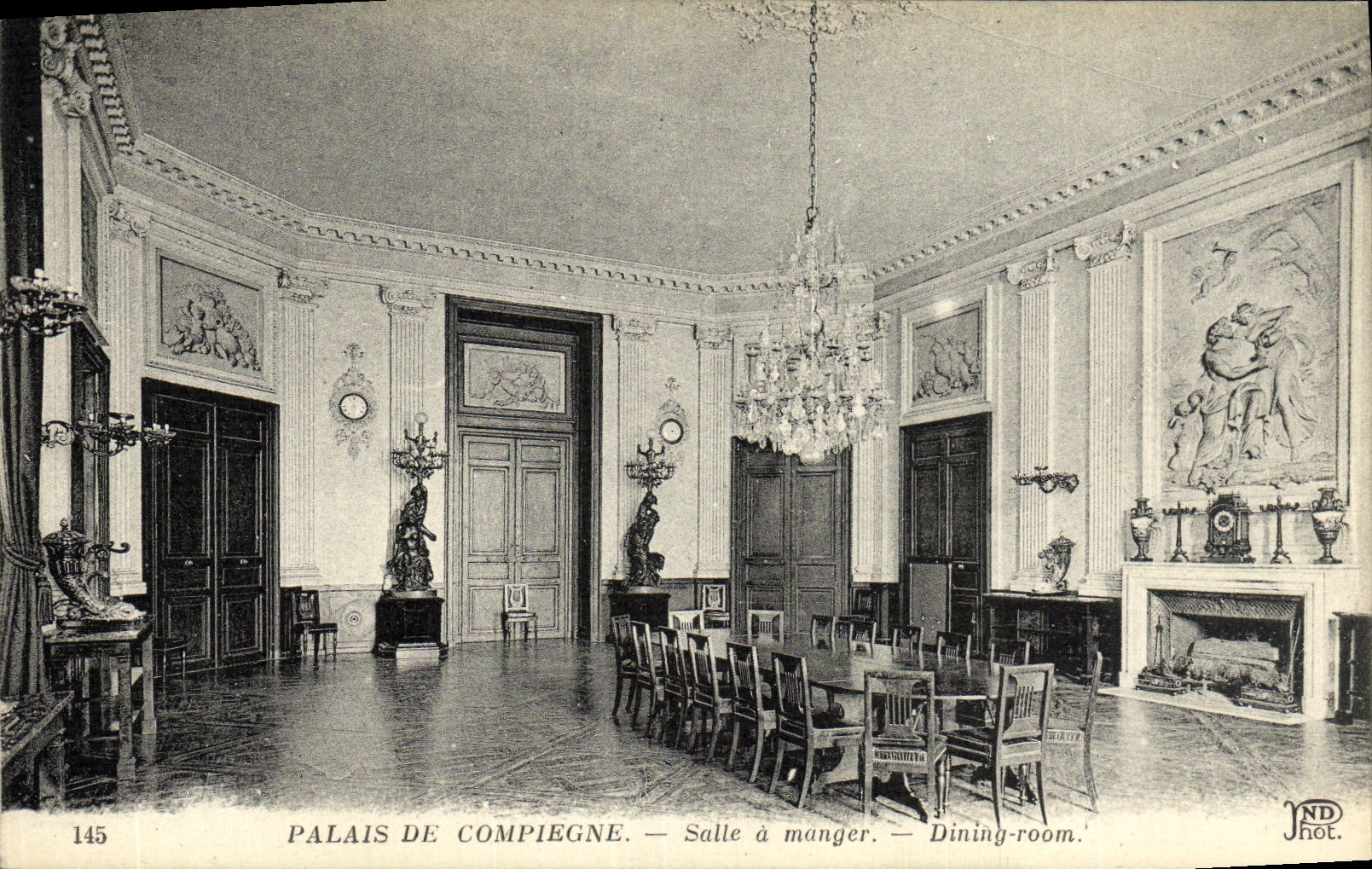 CPA Compiegne Palais De Salle a Manger 