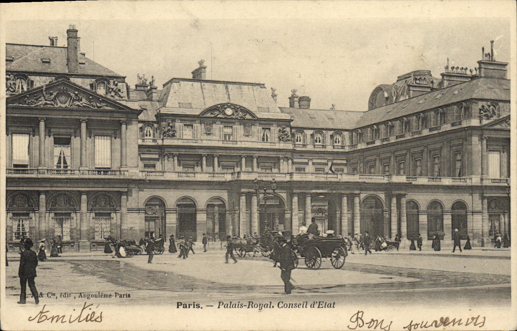 CPA Paris Palais Royal Consell d Elat