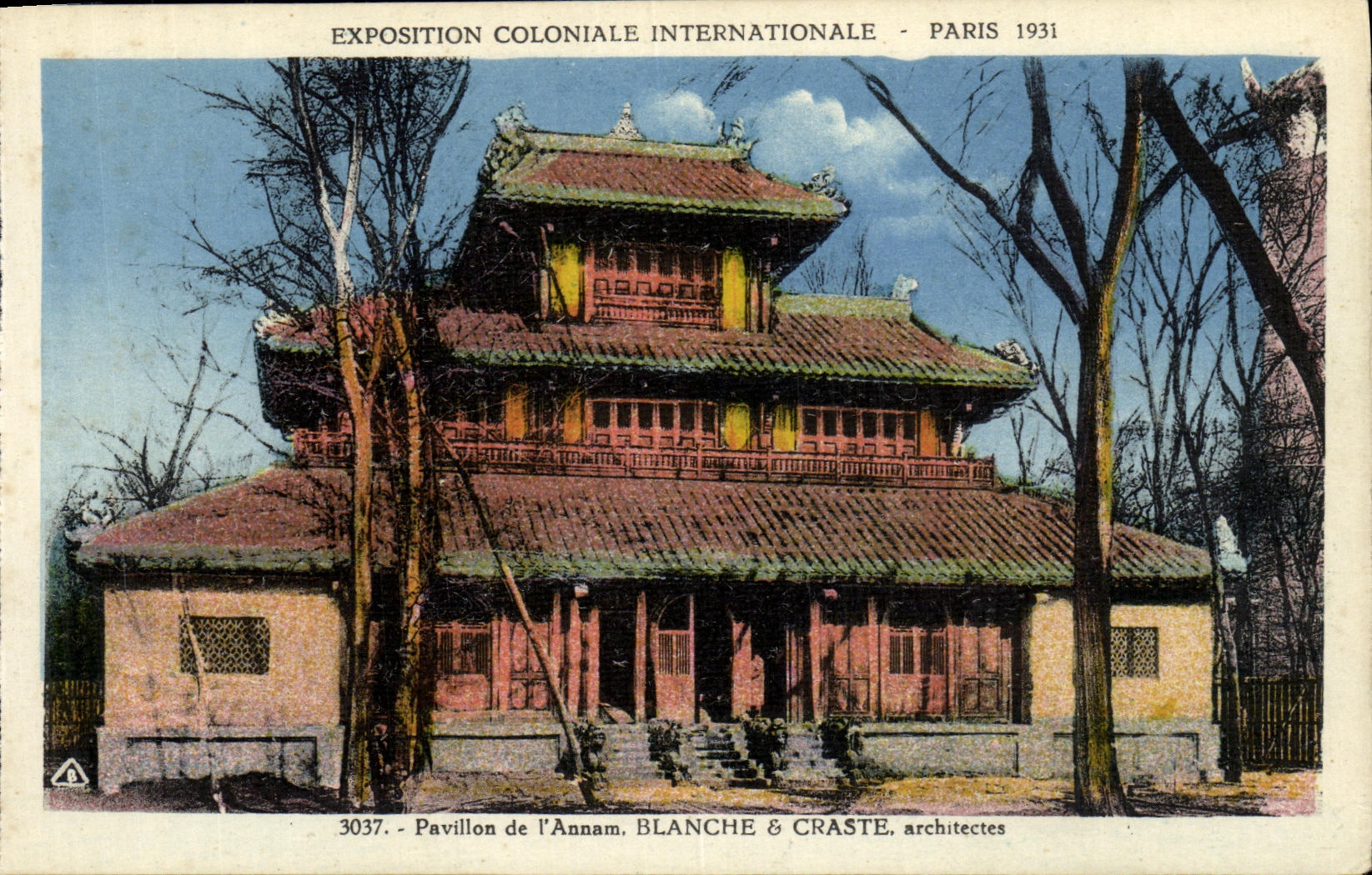 CPA Exposition Coloniale Internationale Paris 1931 Pavillon de l Annam