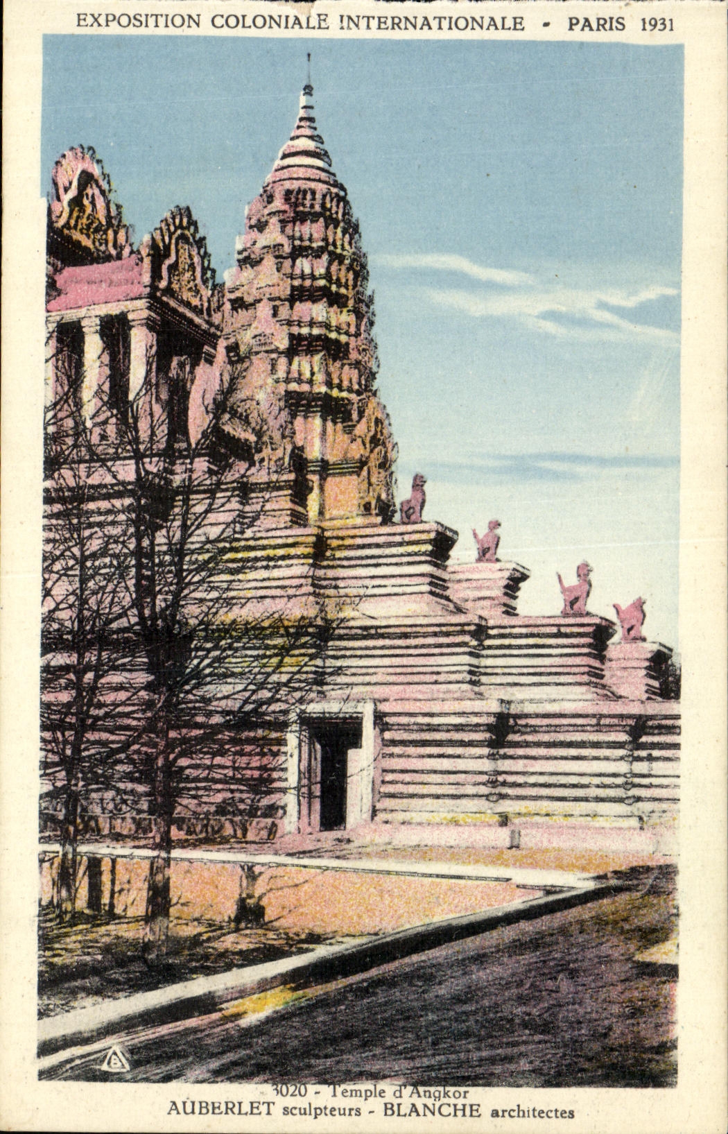 CPA Exposition Coloniale Internationale Paris 1931 Temple d Angkor