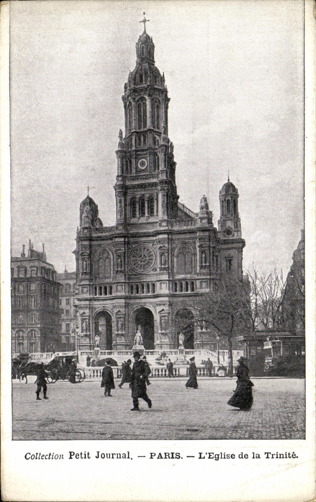 CPA Paris L Eglise de La Trinite 