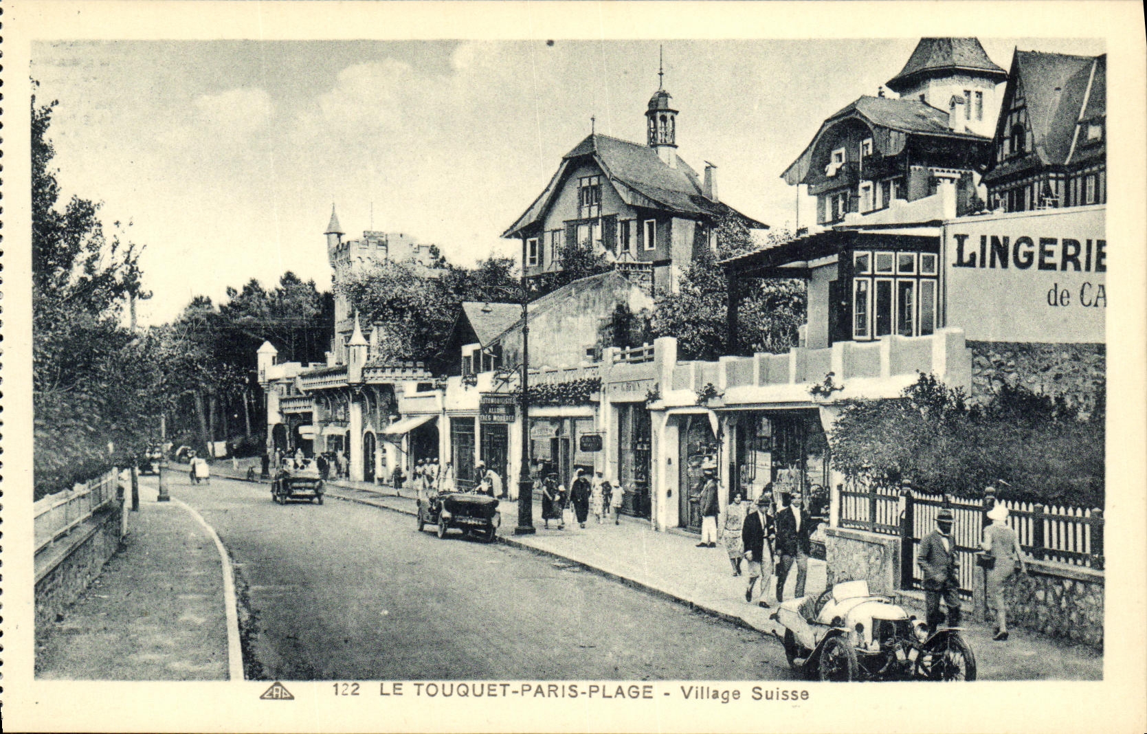 CPA Paris Le Touquet Village Suisse